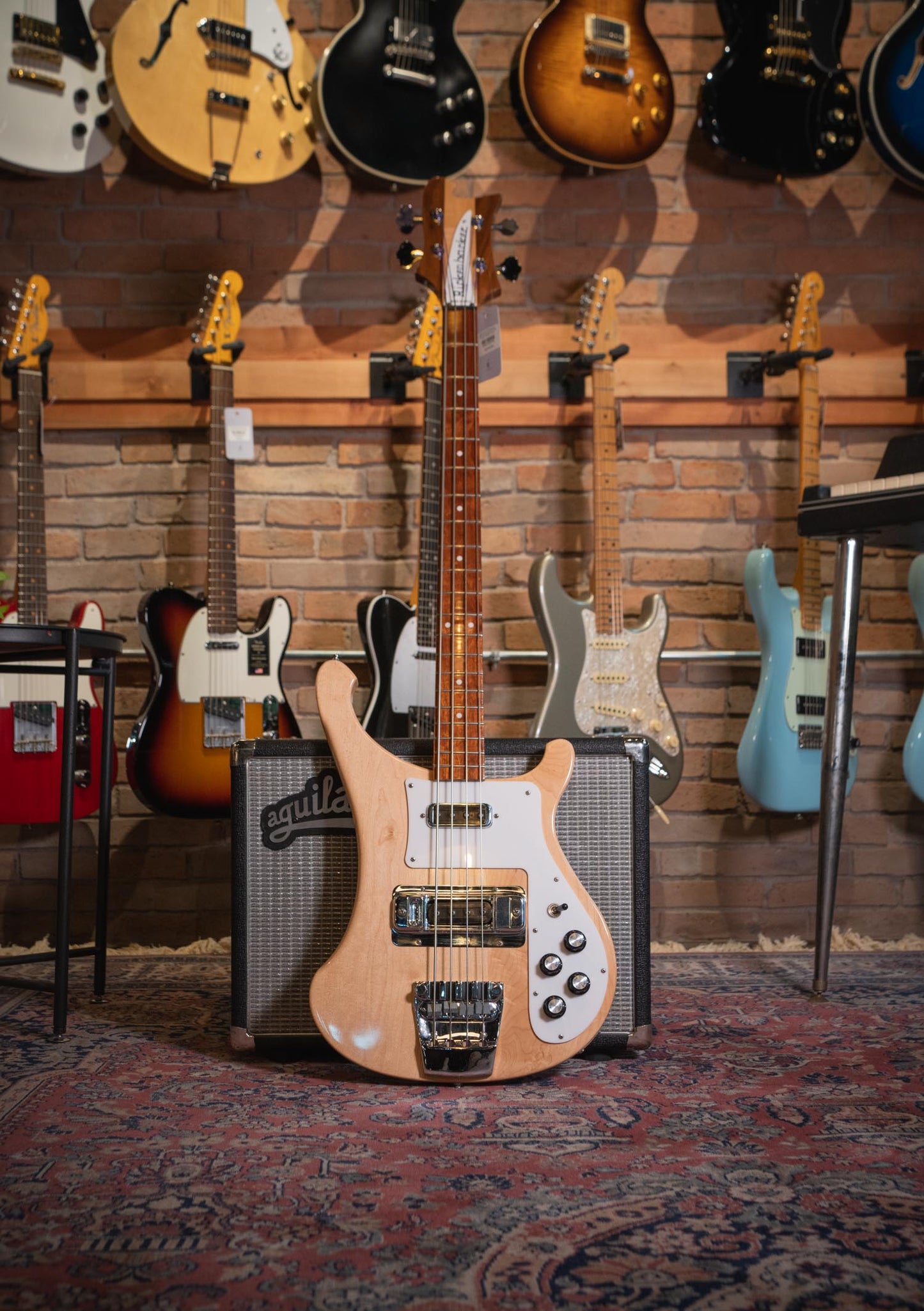 Bajo Eléctrico Rickenbacker 4003s Maplego usado año 2017 made in USA