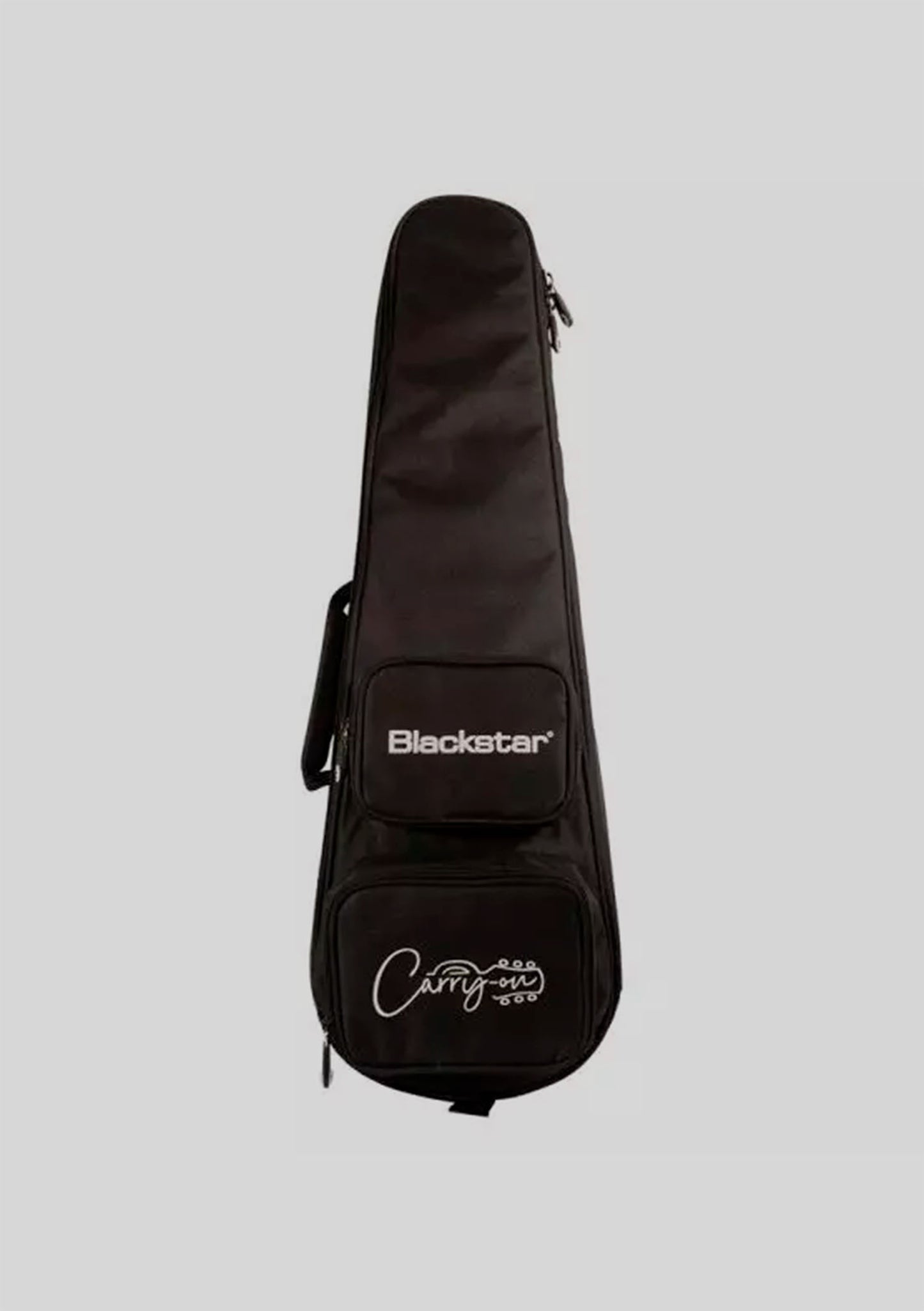 Blackstar Carry-on Deluxe guitarra de viaje Black usado (incluye funda) - Guitarra eléctrica