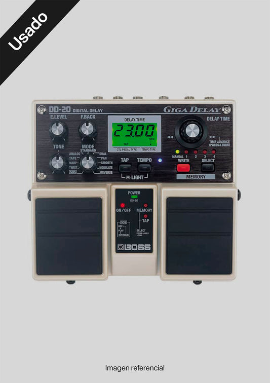 Pedal Boss DD-20 usado