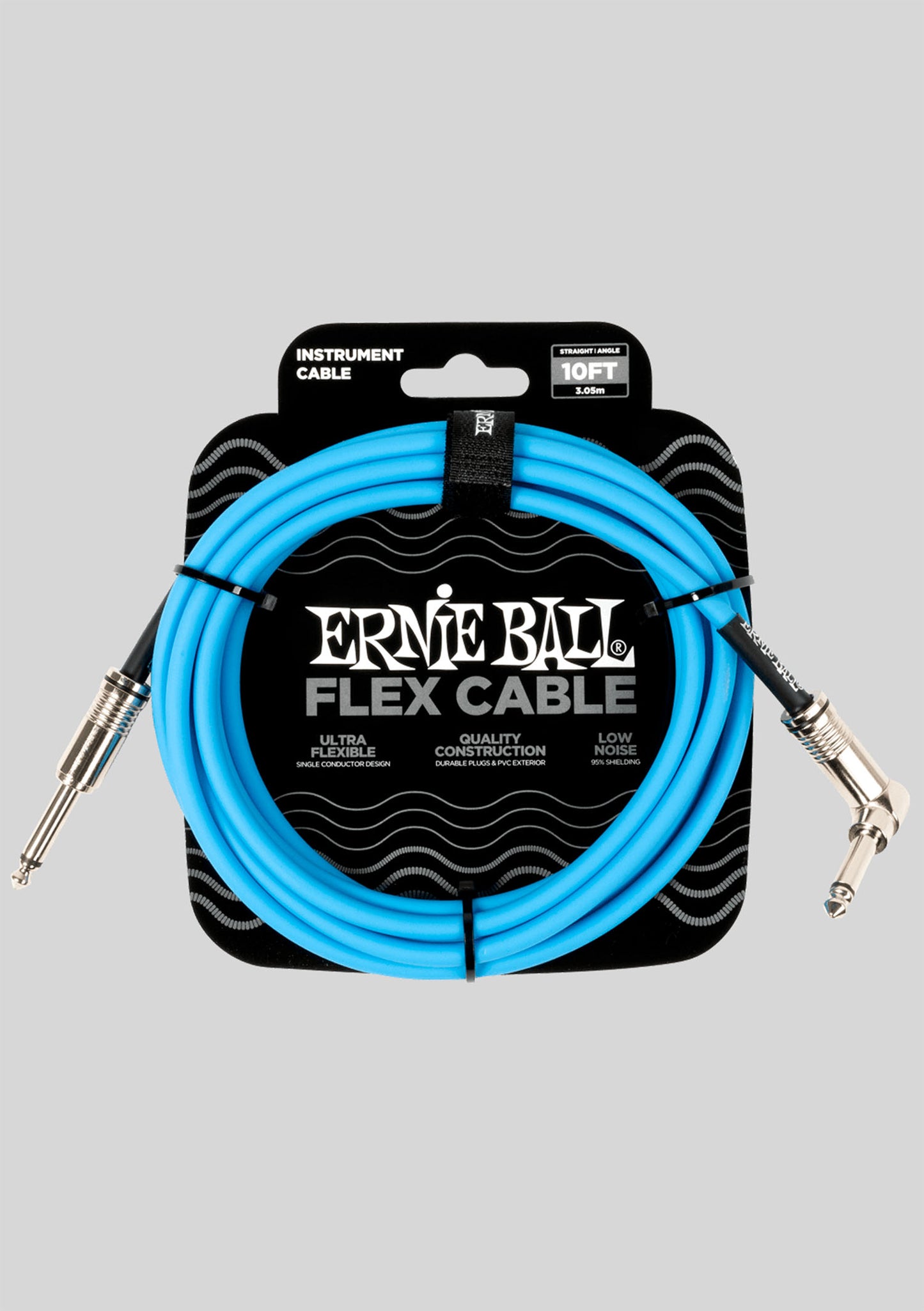 Cable de instrumento Ernie Ball de 3 metros azul P06464