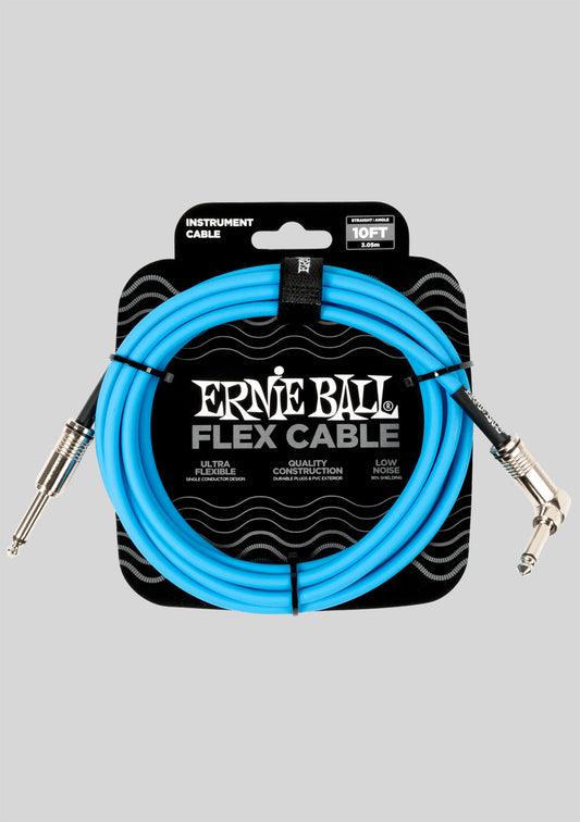 Cable de instrumento Ernie Ball de 3 metros azul P06464