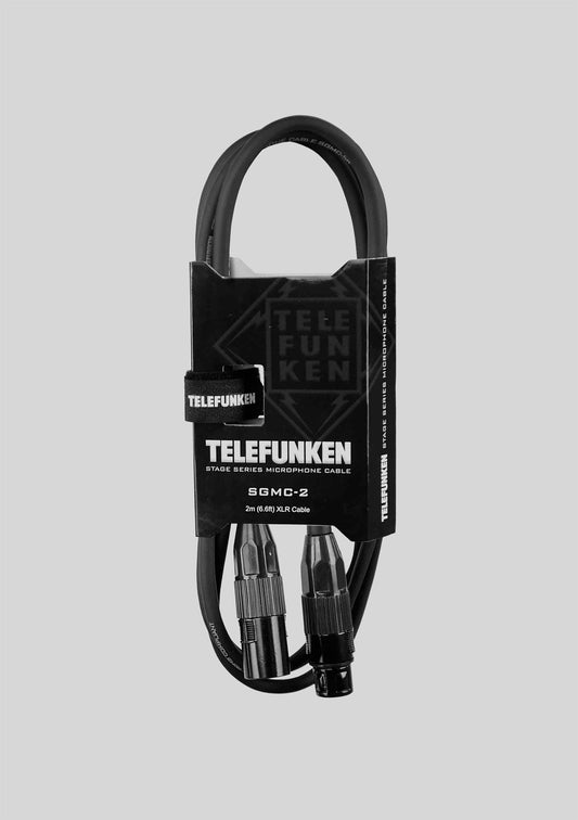 Cable micrófono Telefunken SGMC-2 XLR (2 metros)