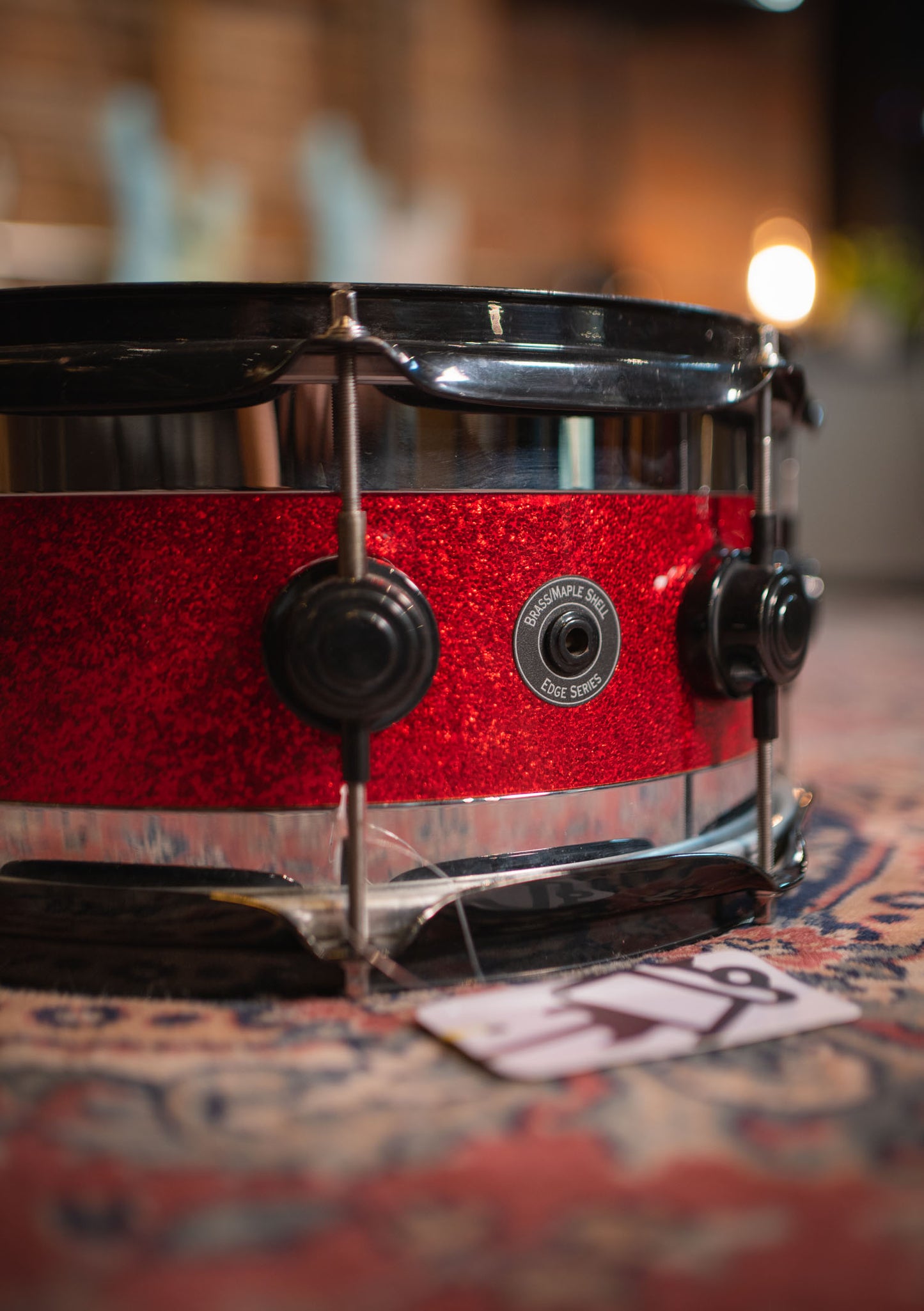 Caja DW Edge series maple shell 12x6.5 usada made in USA