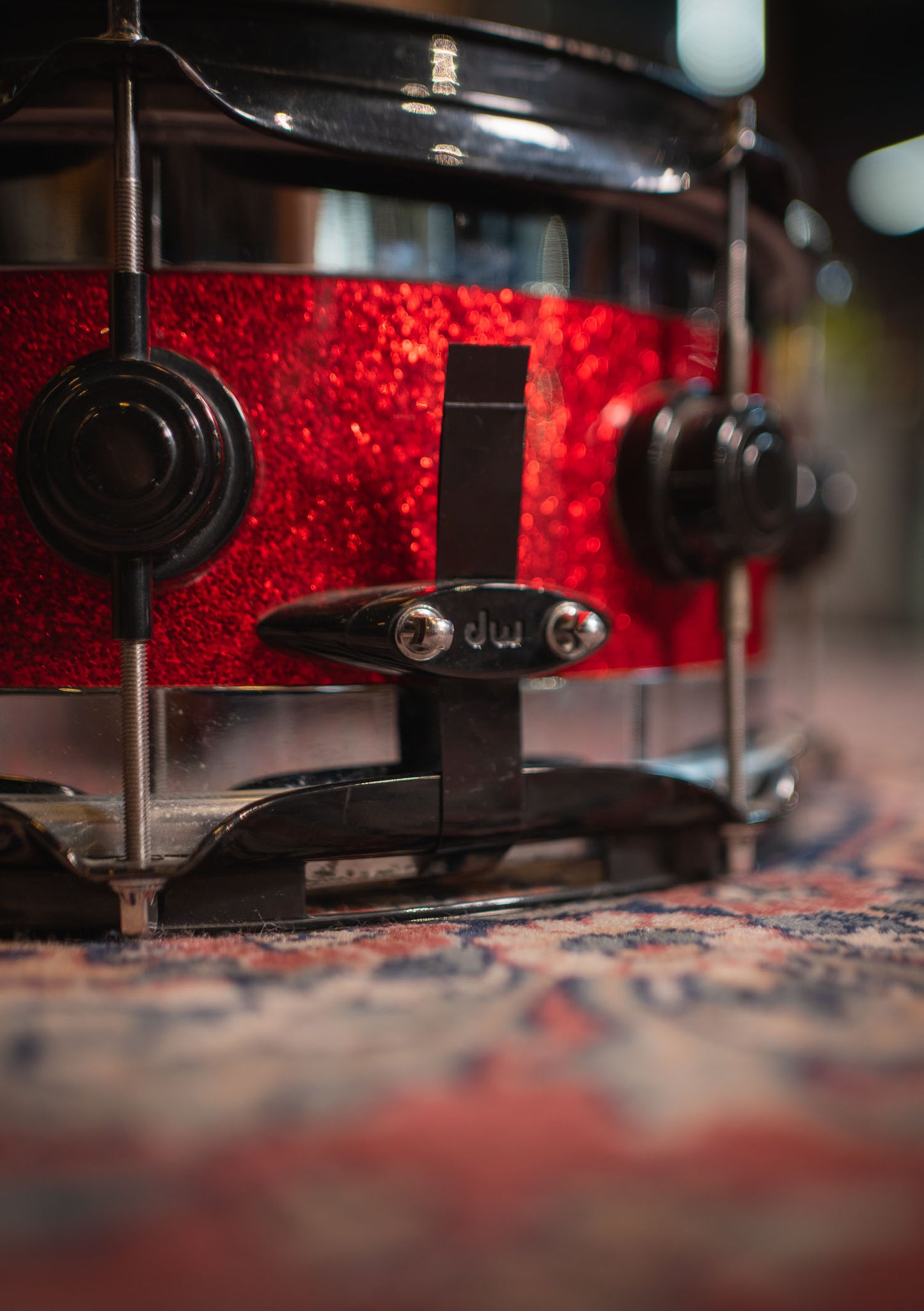 Caja DW Edge series maple shell 12x6.5 usada made in USA