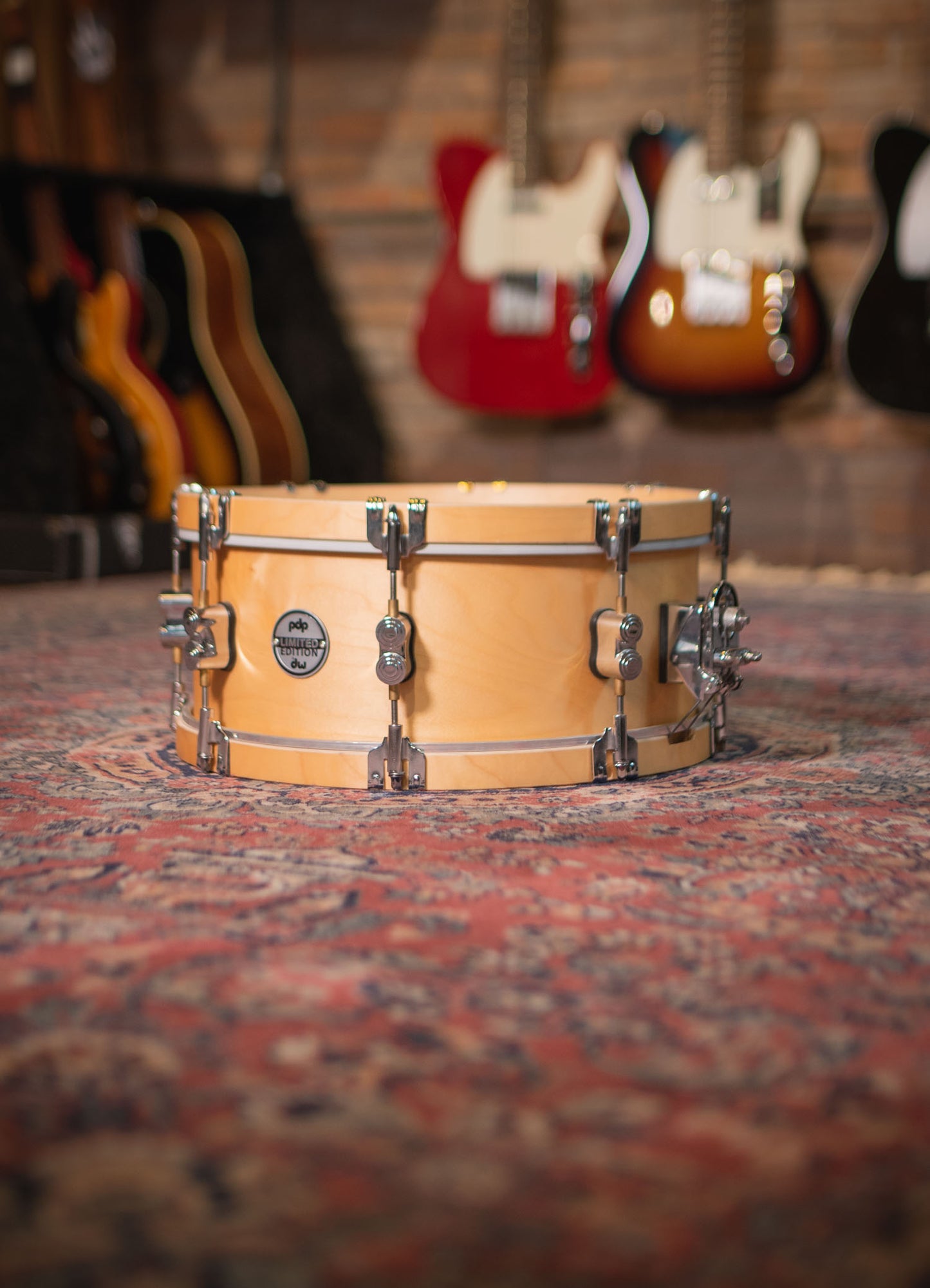 Caja PDP Concept Maple Arce Wood Hoops Limited Edition usada 14x6.5