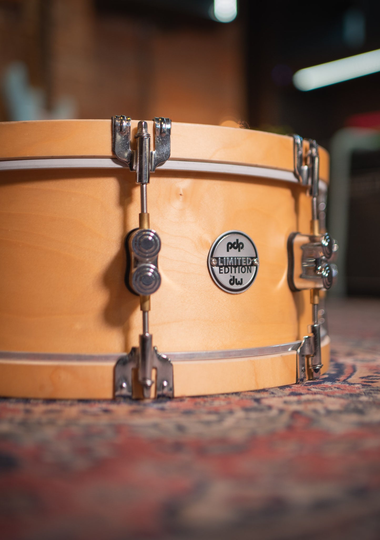 Caja PDP Concept Maple Arce Wood Hoops Limited Edition usada 14x6.5