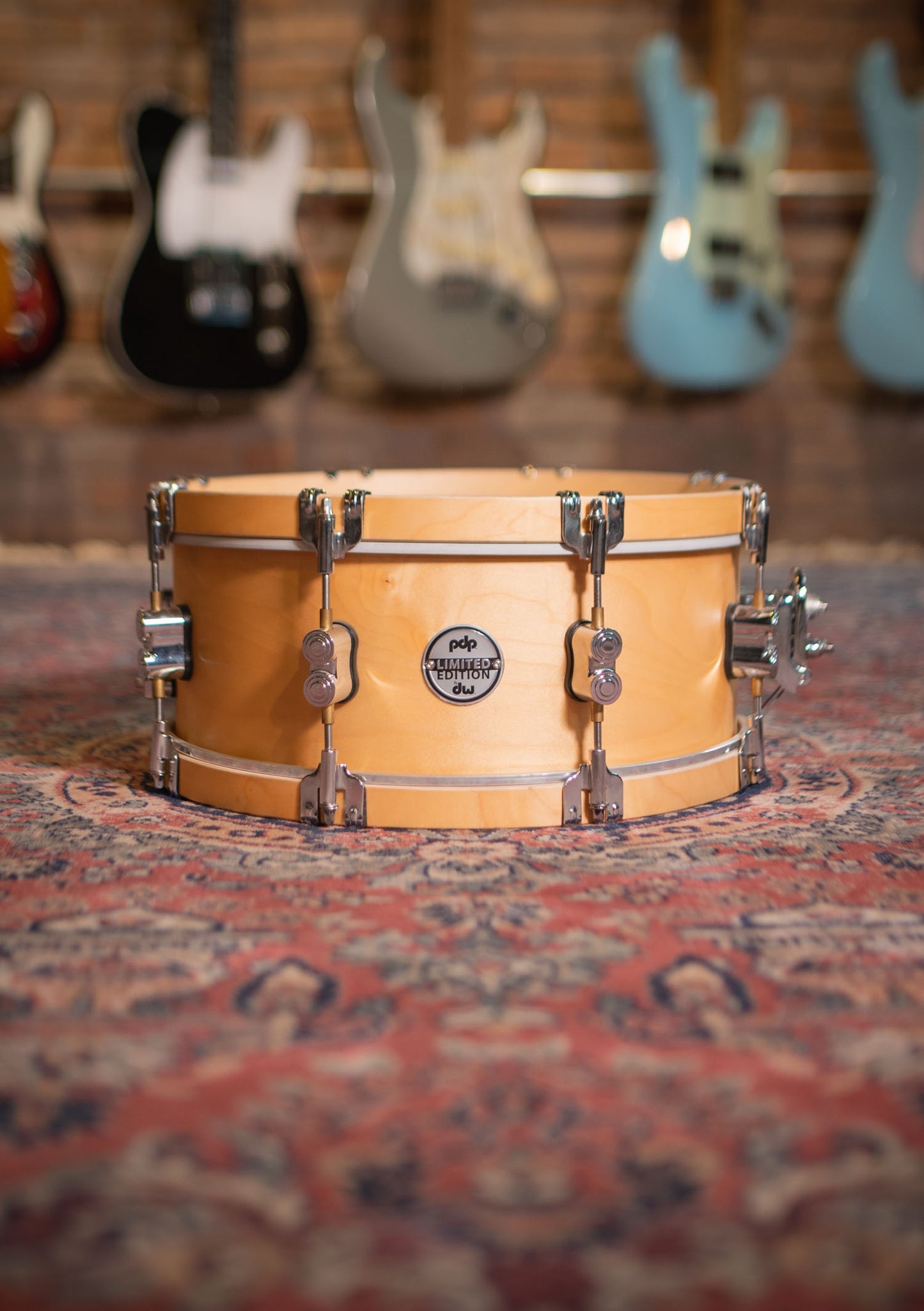 Caja PDP Concept Maple Arce Wood Hoops Limited Edition usada 14x6.5