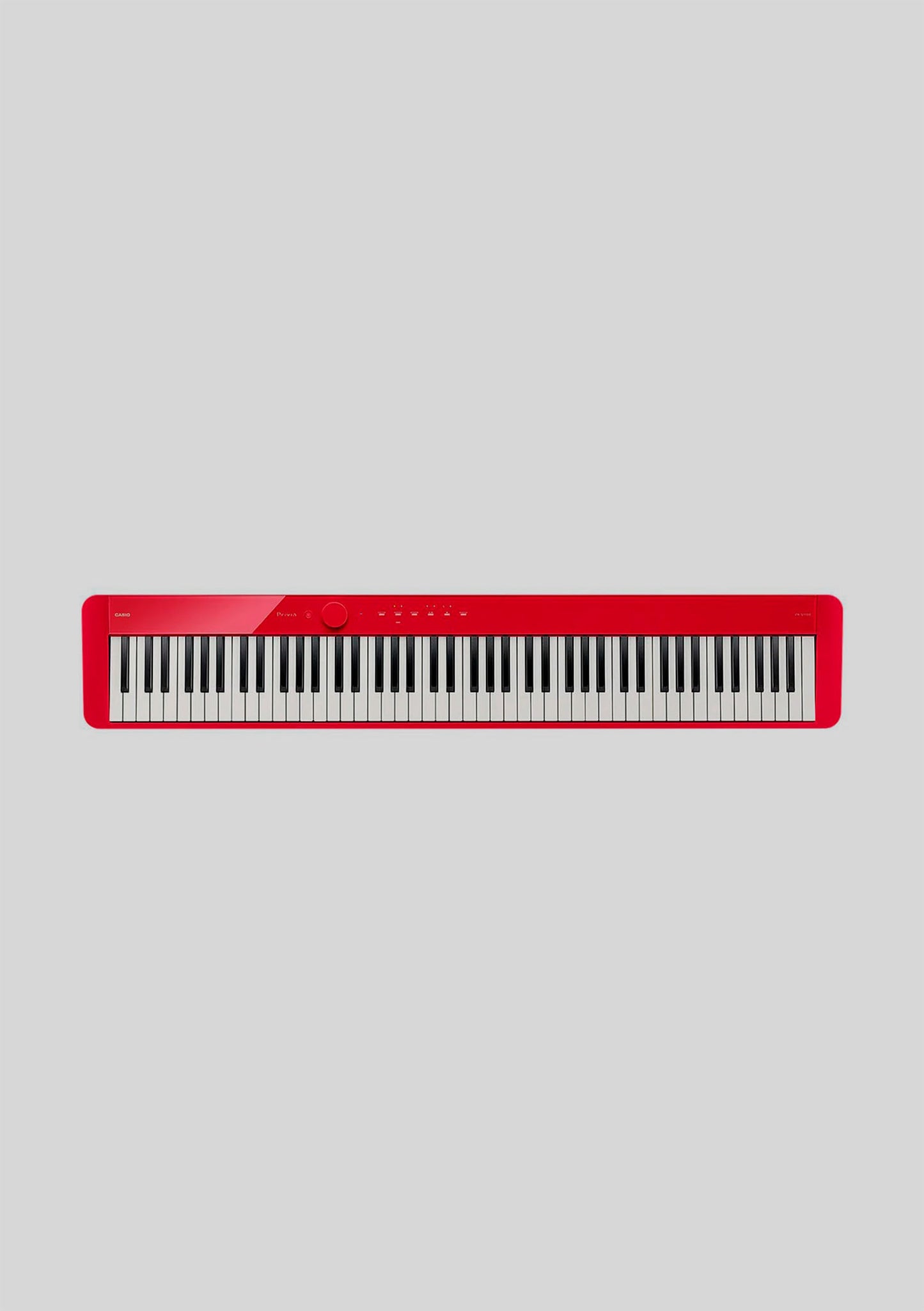 Casio Privia PX-S1100 RDC2 88 teclas contrapesadas, color rojo - Piano Digital