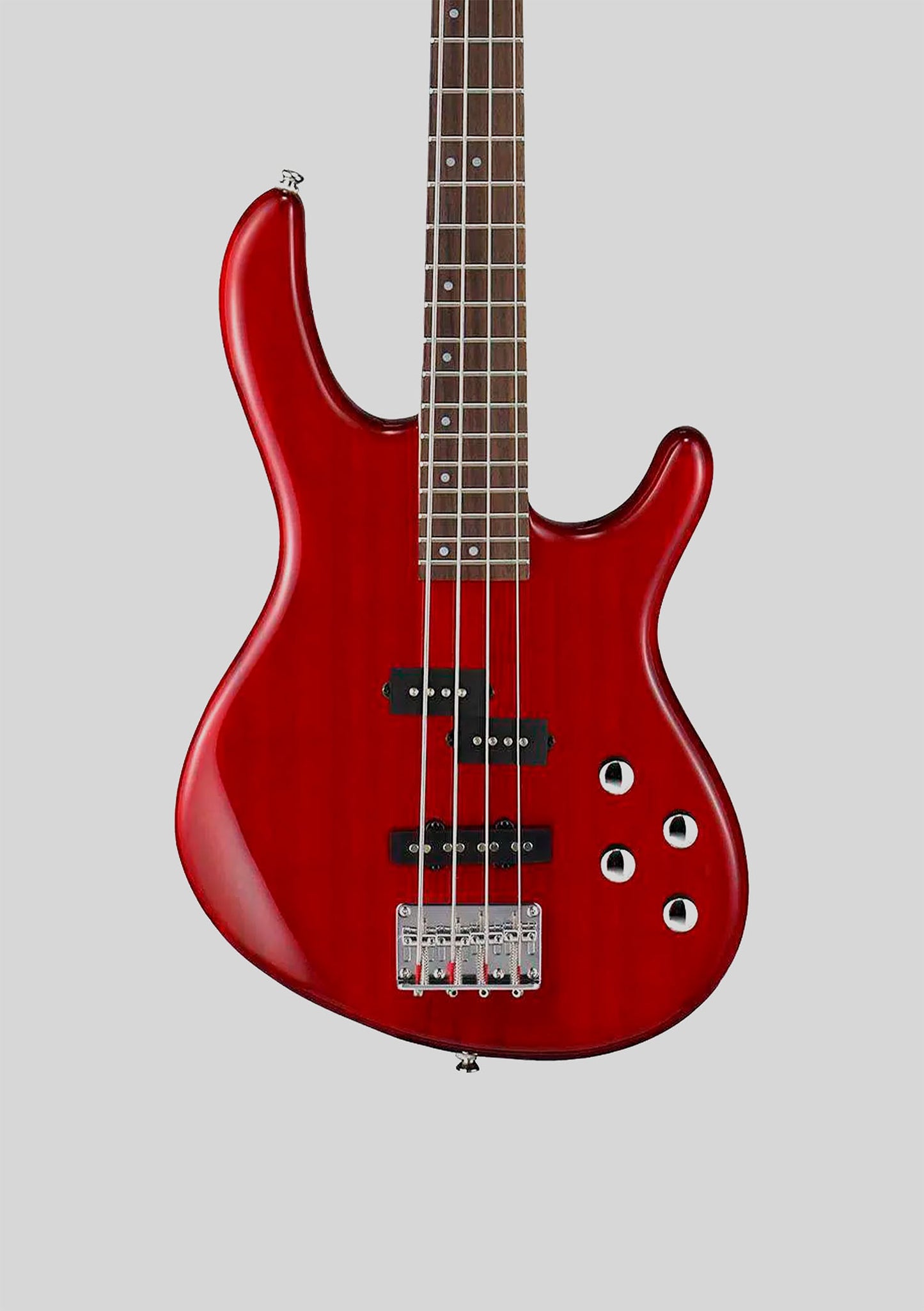 Cort Action Bass Plus Trans Red - Bajo eléctrico activo