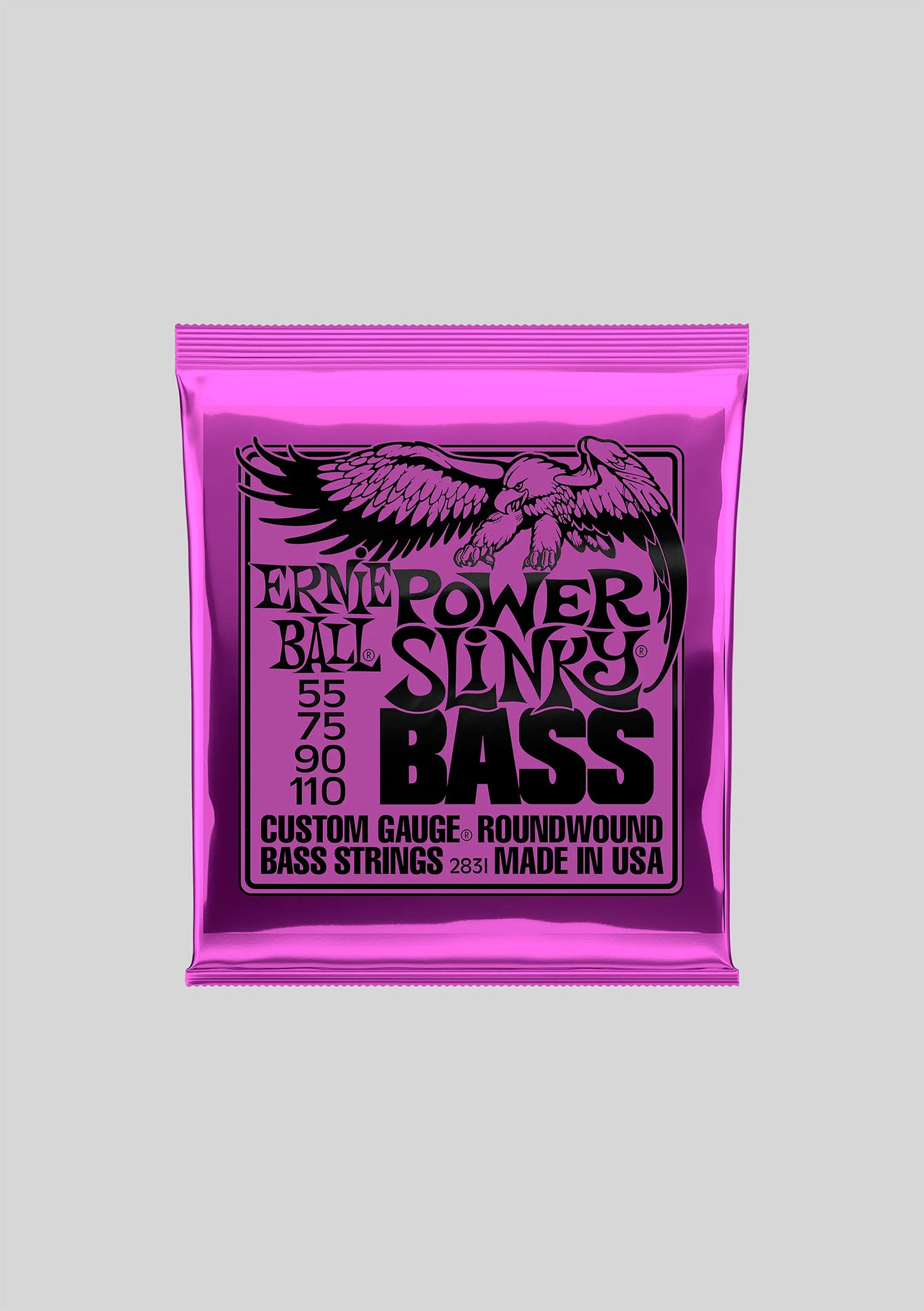 Cuerdas bajo eléctrico Ernie Ball Power Slinky Nickel Wound P02831