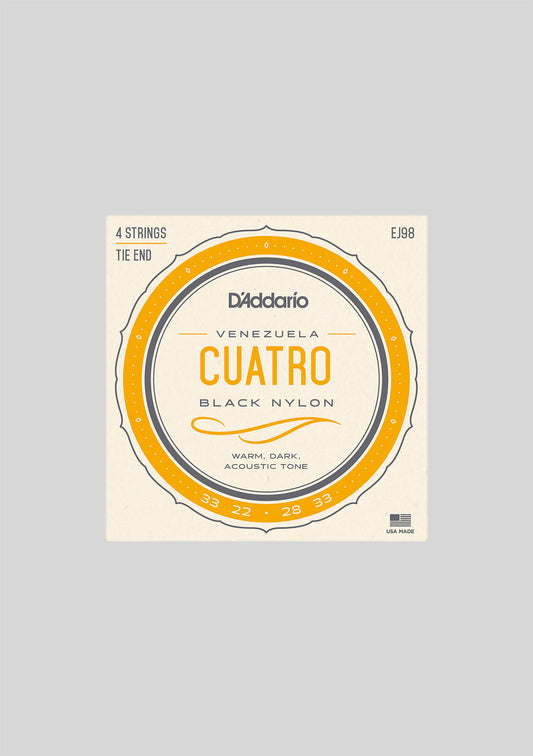 Cuerdas cuatro venezolano Daddario EJ99