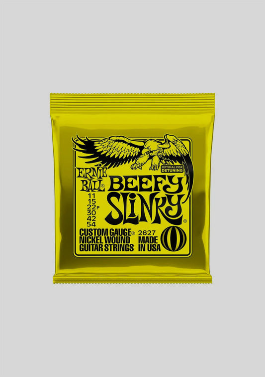 Cuerdas guitarra eléctrica Ernie Ball Beefy Slinky 11-54 P02627