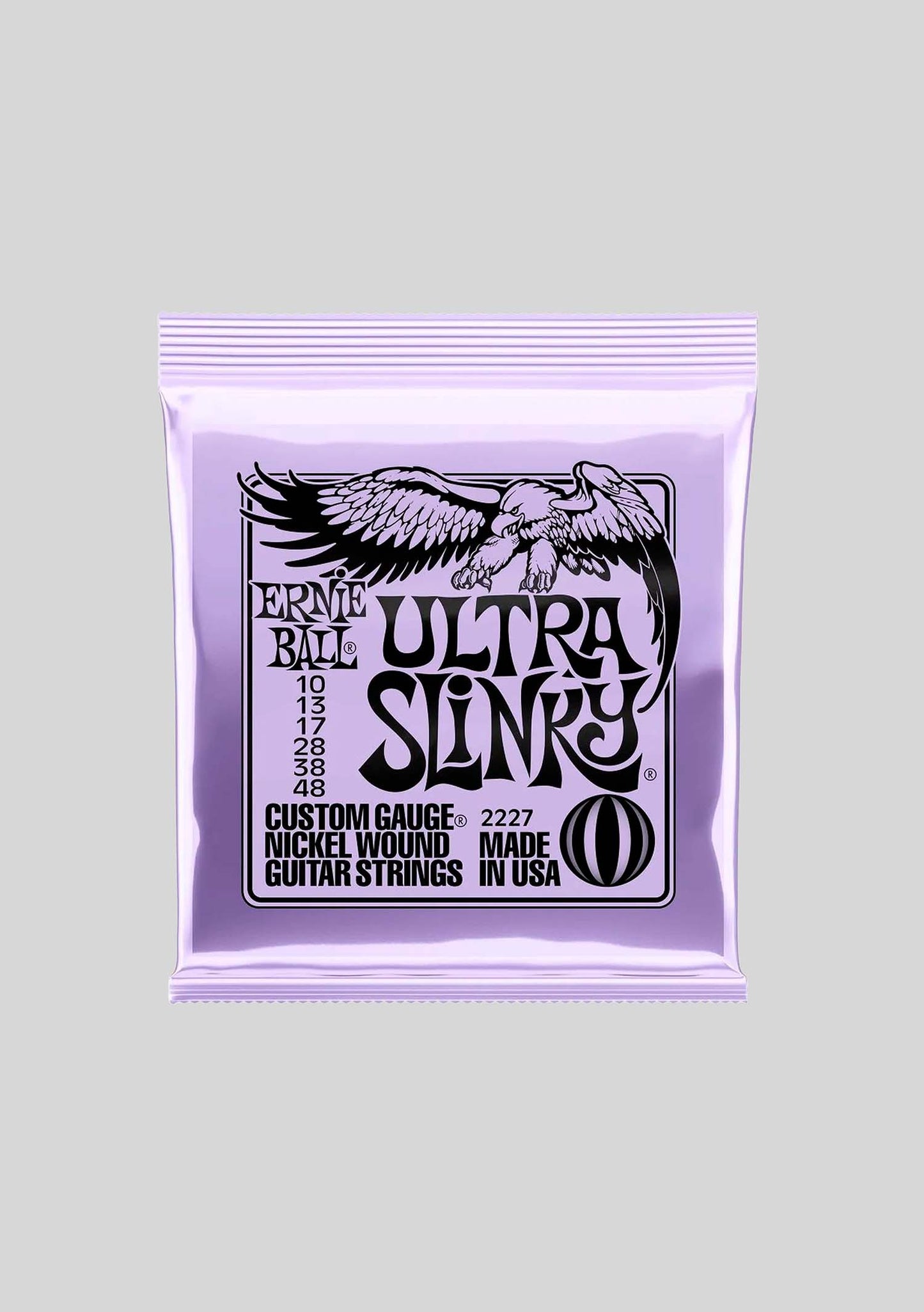 Cuerdas guitarra eléctrica Ernie Ball Ultra Slinky 10-48 P02227
