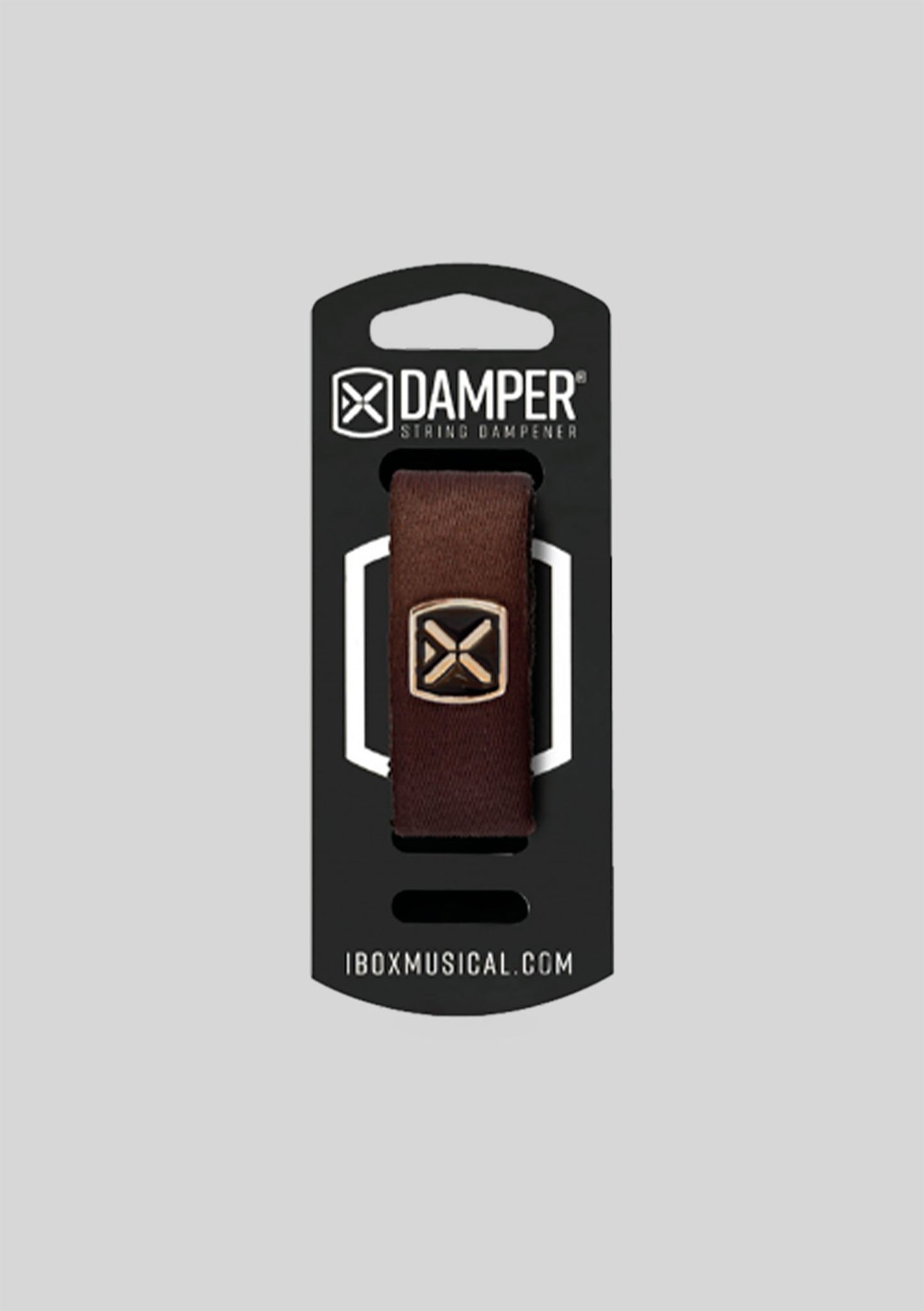 DAMPER Poliester logo metalico CAFE DTMD18