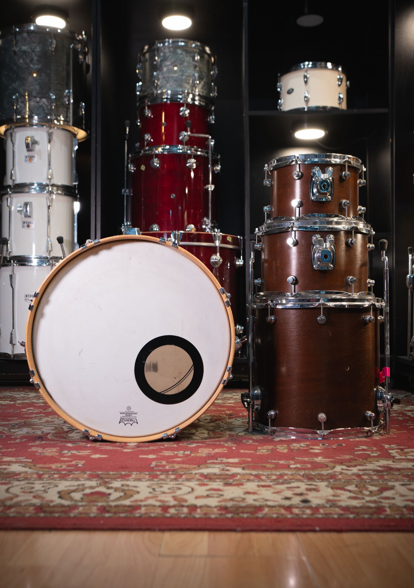 DW Prototipo 10 x 12 x 14 x 18 x 20 usada Shellpack - Batería acústica