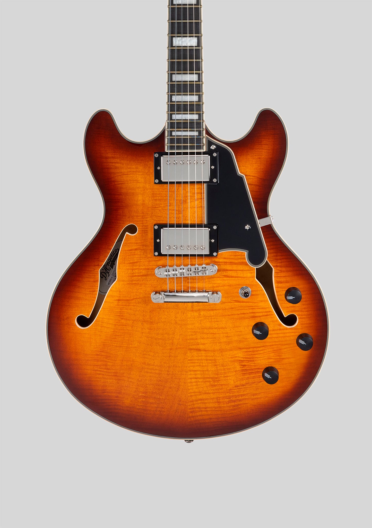 D'Angelico Premier DC - Dark Iced Tea Burst (incluye funda) - Guitarra eléctrica