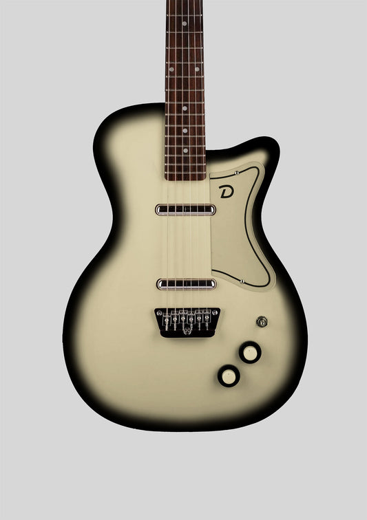 Danelectro 56 U-2 Reissue Black Burst usada (incluye funda) - Guitarra eléctrica