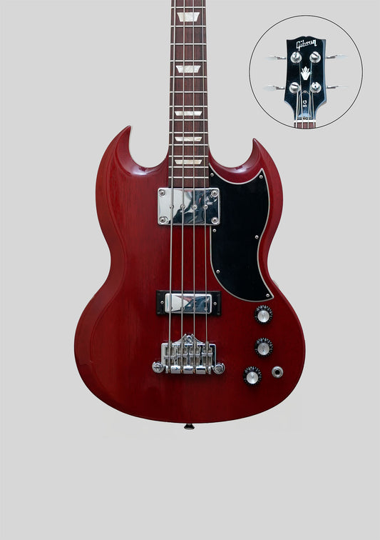 Bajo eléctrico Gibson EB-3 cherry usado año 2010 incluye case Gibson