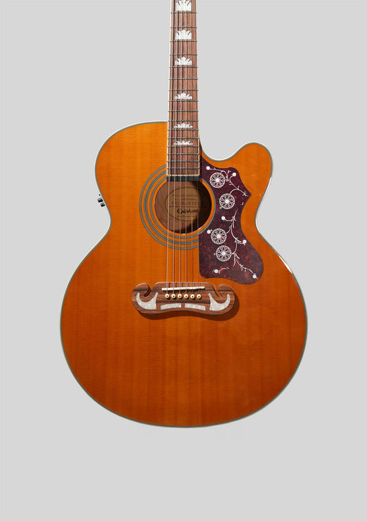 Epiphone EJ200SCE usada año 2018 incluye estuche rígido Epiphone - Guitarra electroacústica