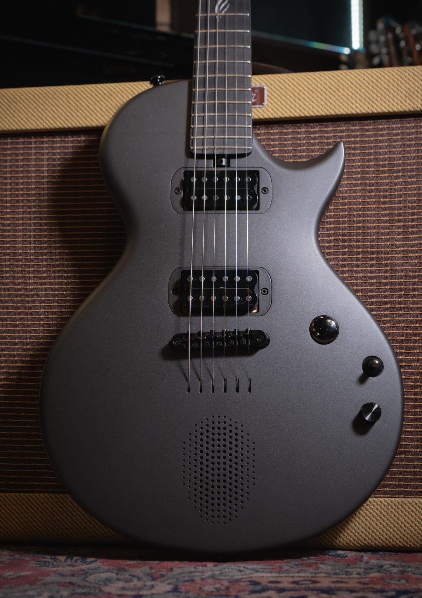 ENYA Go Sonic Black Black usada (incluye funda) - Guitarra eléctrica