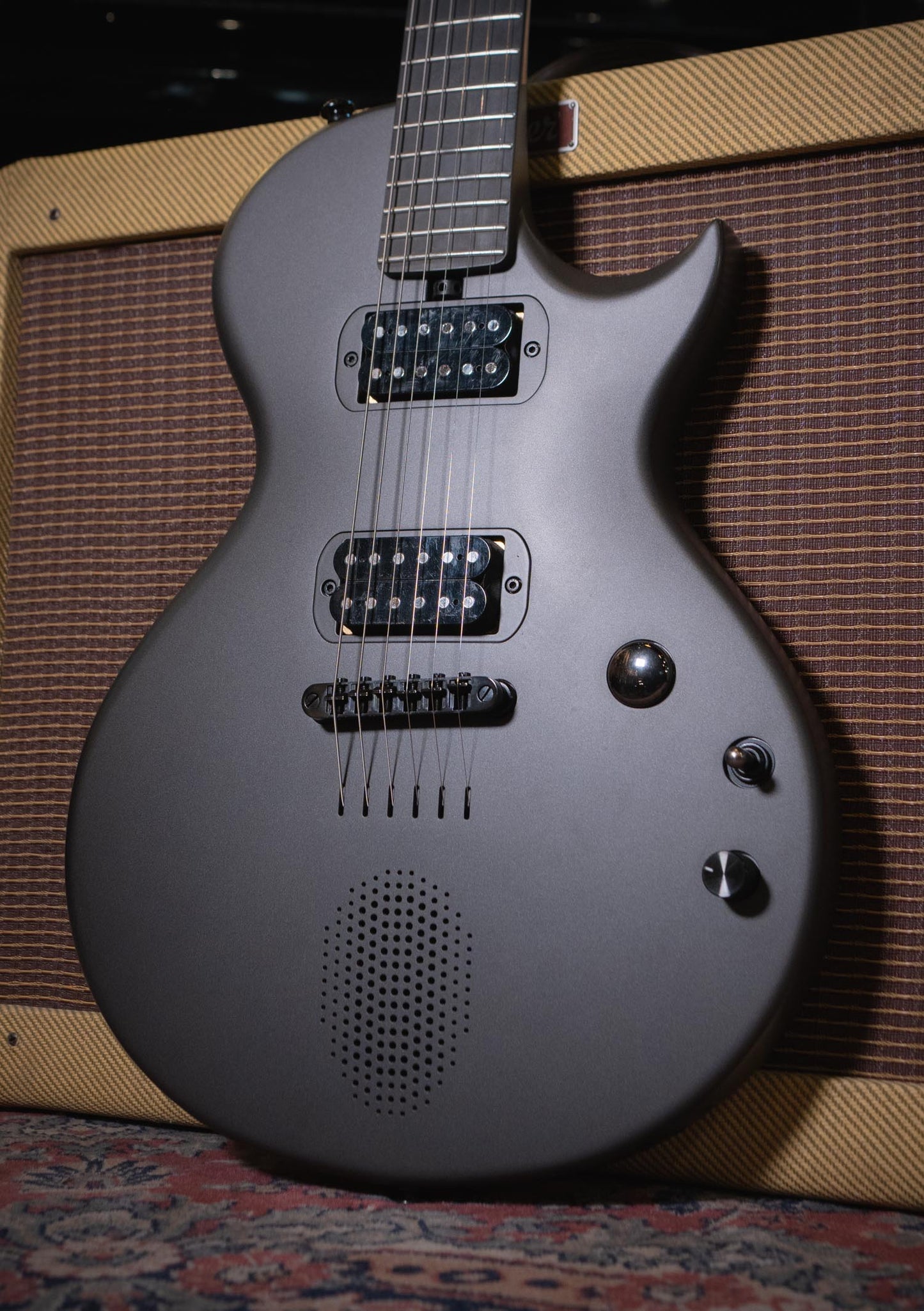 ENYA Go Sonic Black Black usada (incluye funda) - Guitarra eléctrica