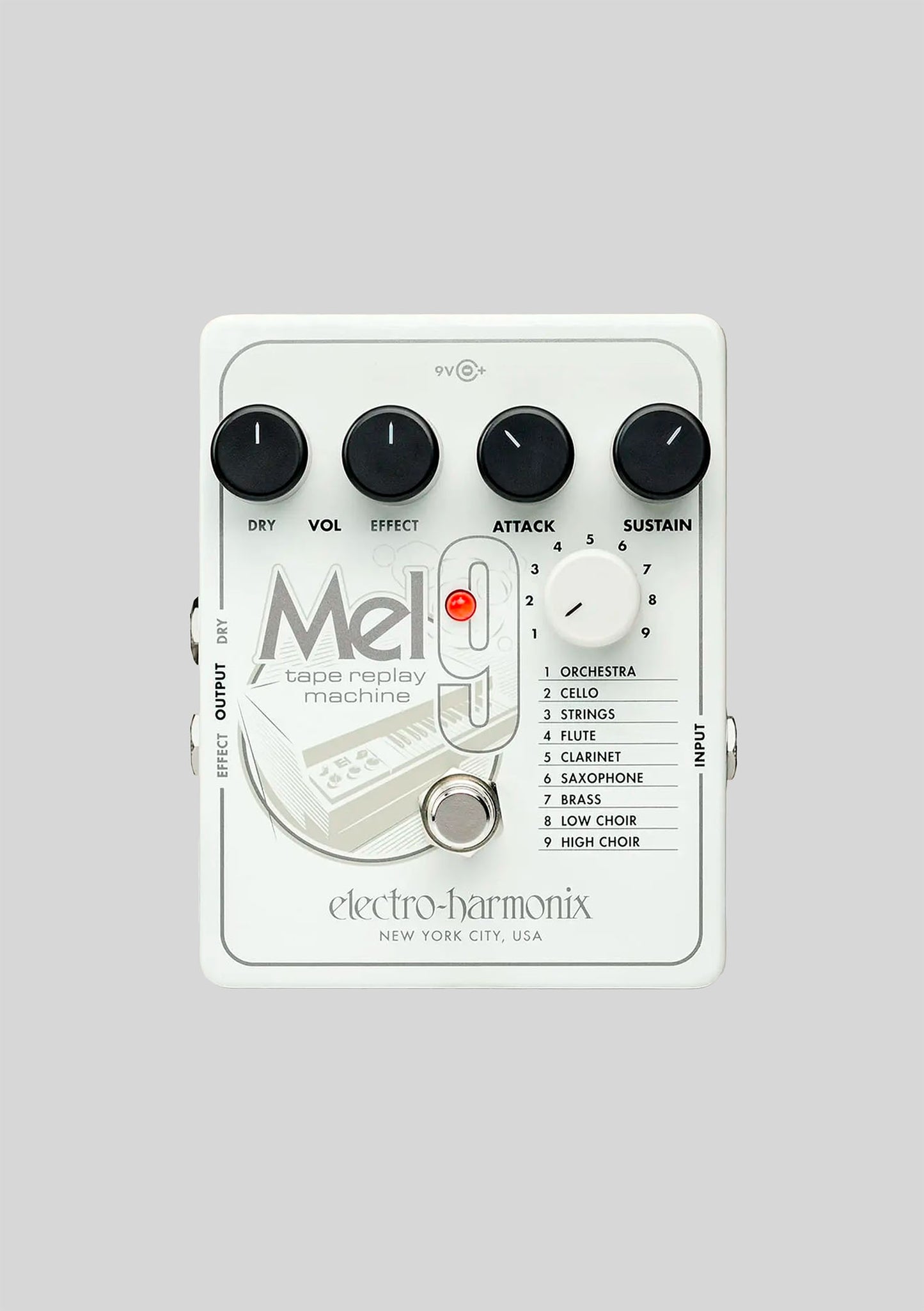 Electro-Harmonix MEL9 Mel9 Tape Replay Machine - Pedal