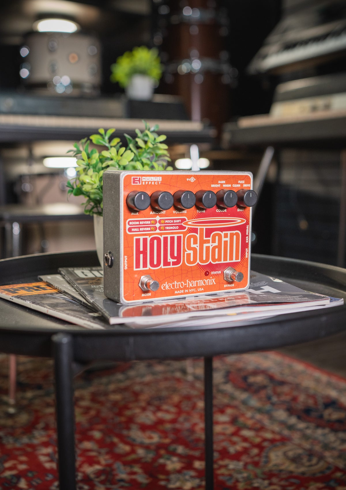 Electro-Harmonix Holy Stain usado - Pedal