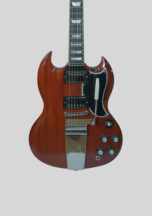 Epiphone 1964 SG Standard Reissue Cherry Red Cherry Red semi nuevo año 2024 (incluye hardcase) - Guitarra eléctrica