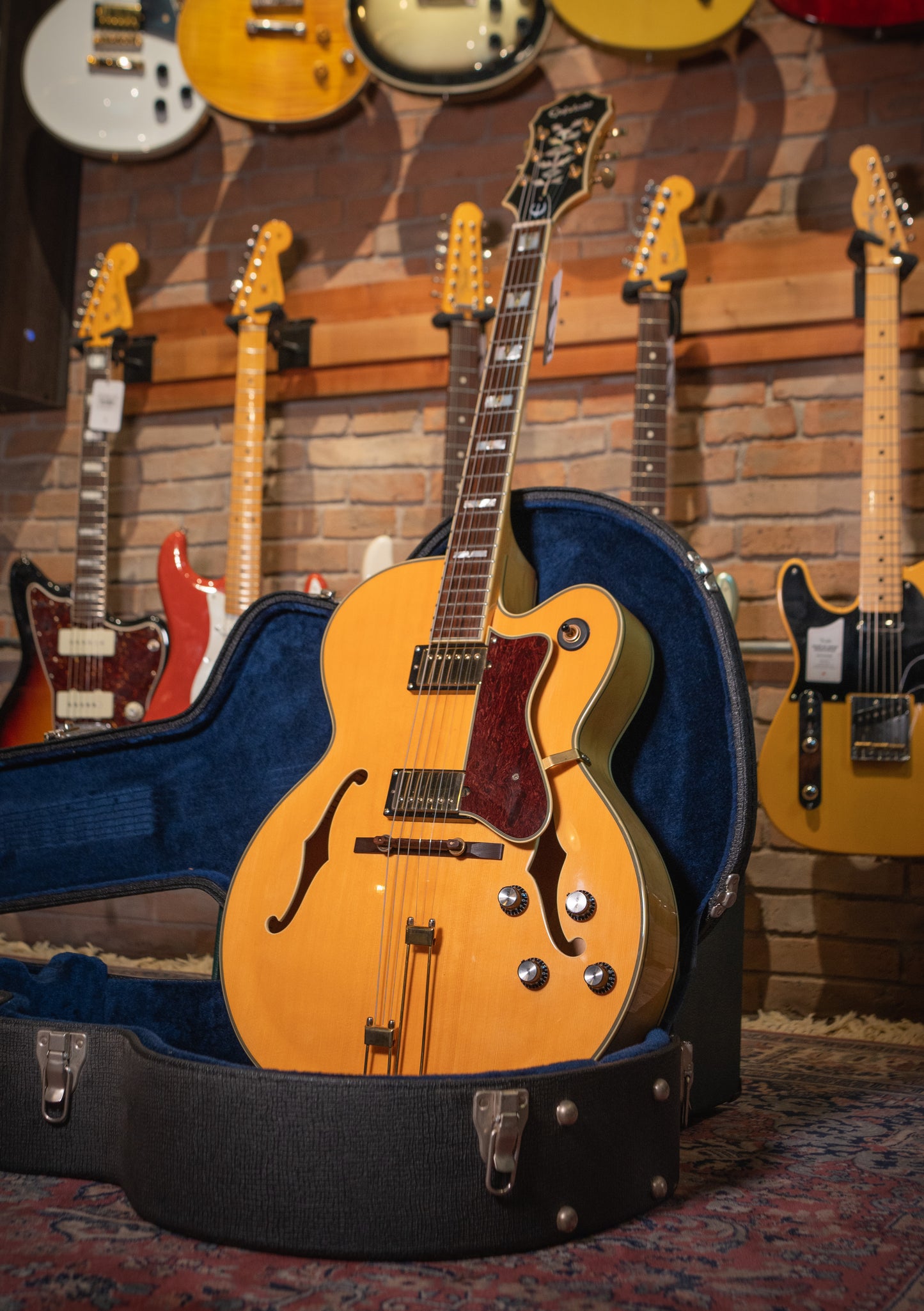 Epiphone Broadway Natural usada año 2006 (incluye hardcase) - Guitarra eléctrica