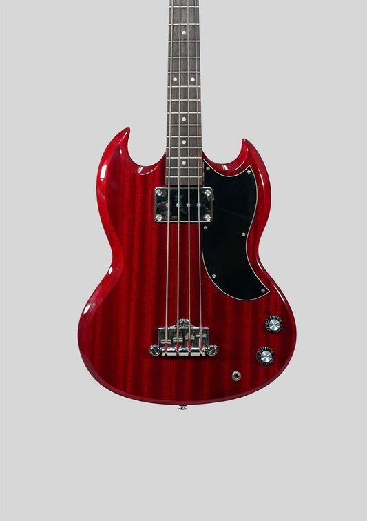 Bajo eléctrico Epiphone EB-0 cherry incluye case Epiphone made in Indonesia