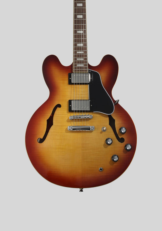 Epiphone ES-335 Semi Hollow color Raspberry Tea Burst - Guitarra eléctrica