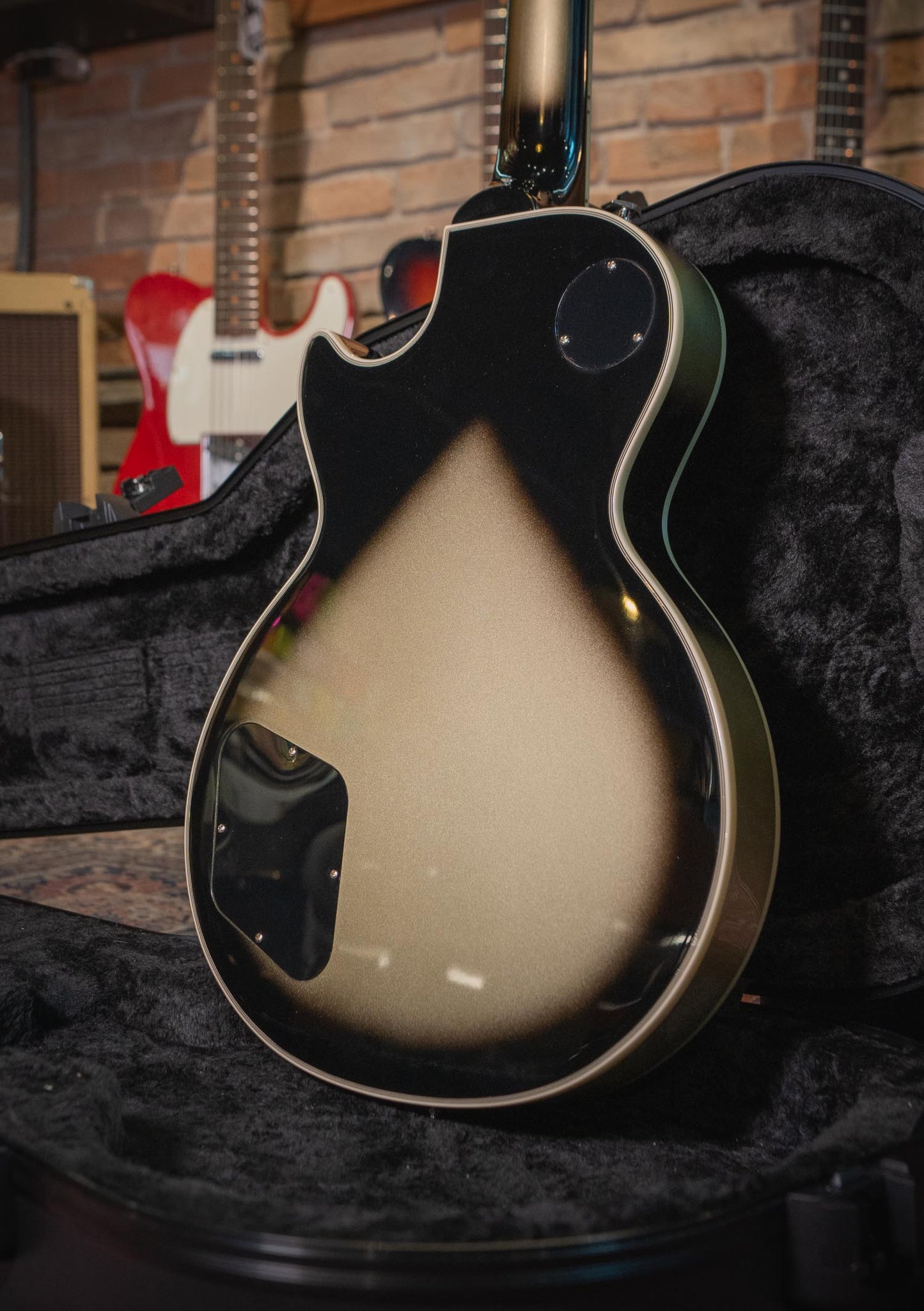 Epiphone Inspired by Gibson Custom Les Paul Custom Adam Jones Silver Burst semi nuevo año 2024 (incluye hardcase) - Guitarra eléctrica