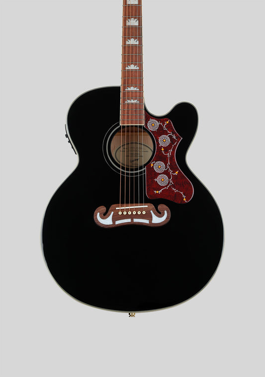 Epiphone J-200 EC Studio color negro - Guitarra electroacústica