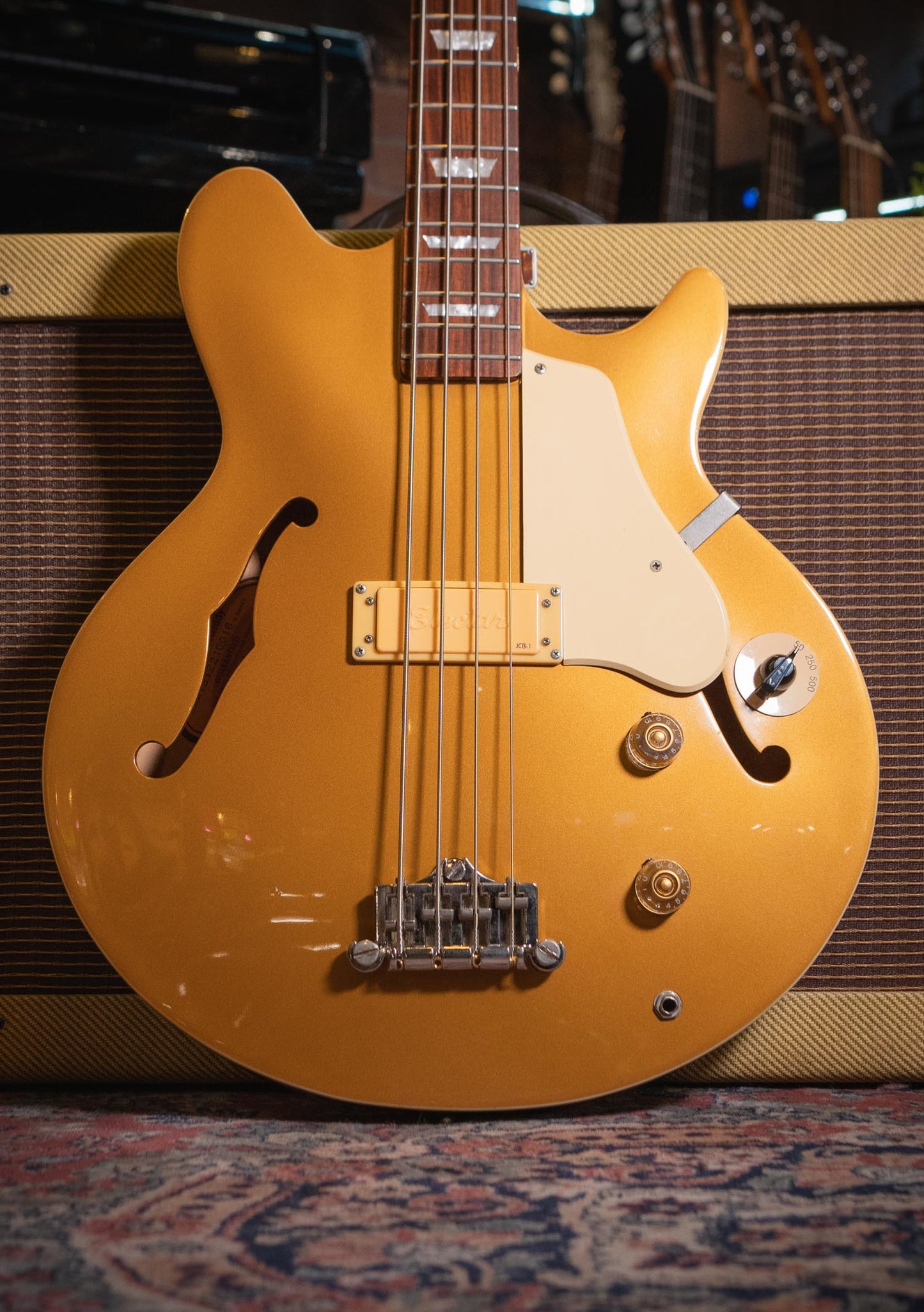 Epiphone Jack Casady Gold usado año 2013 - Bajo eléctrico