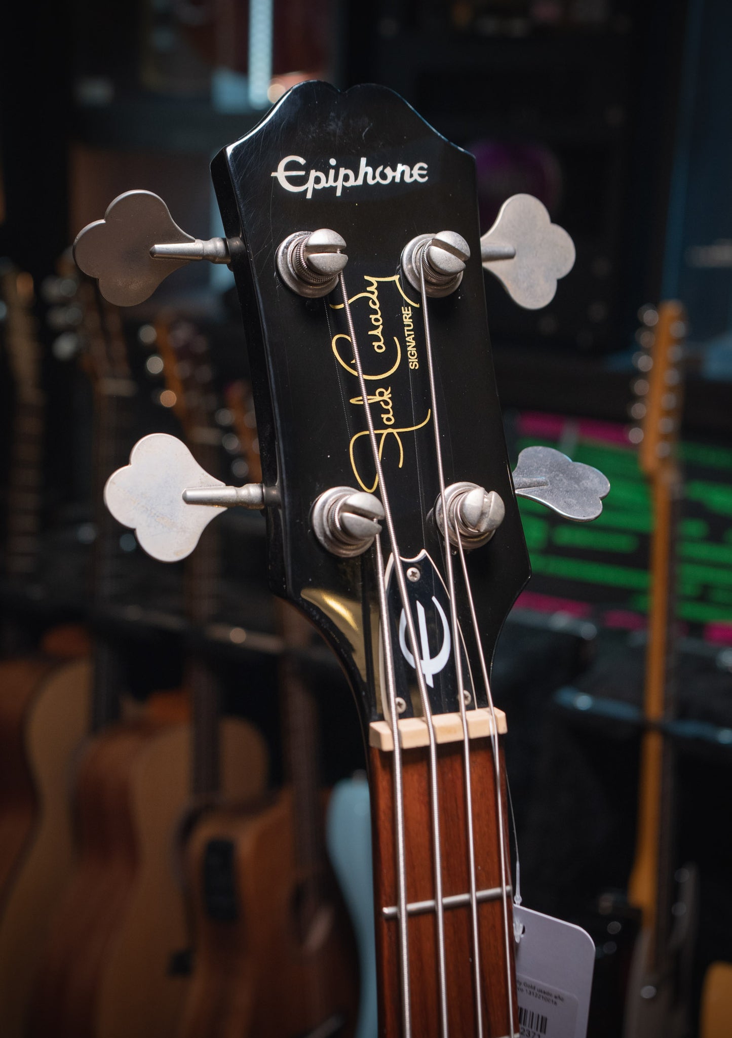 Epiphone Jack Casady Gold usado año 2013 - Bajo eléctrico