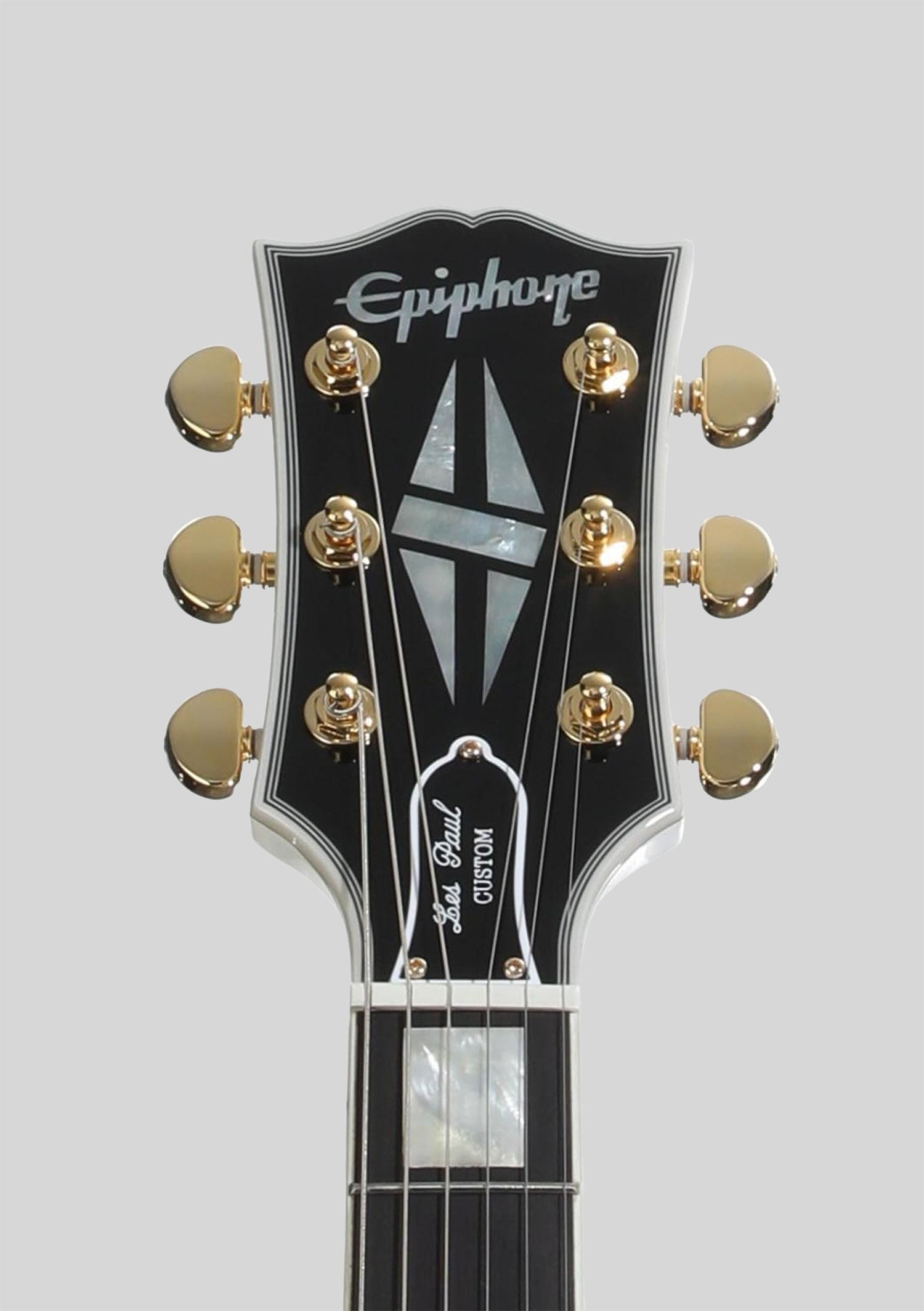 Epiphone Les Paul Custom Alphine White inspired by Gibson