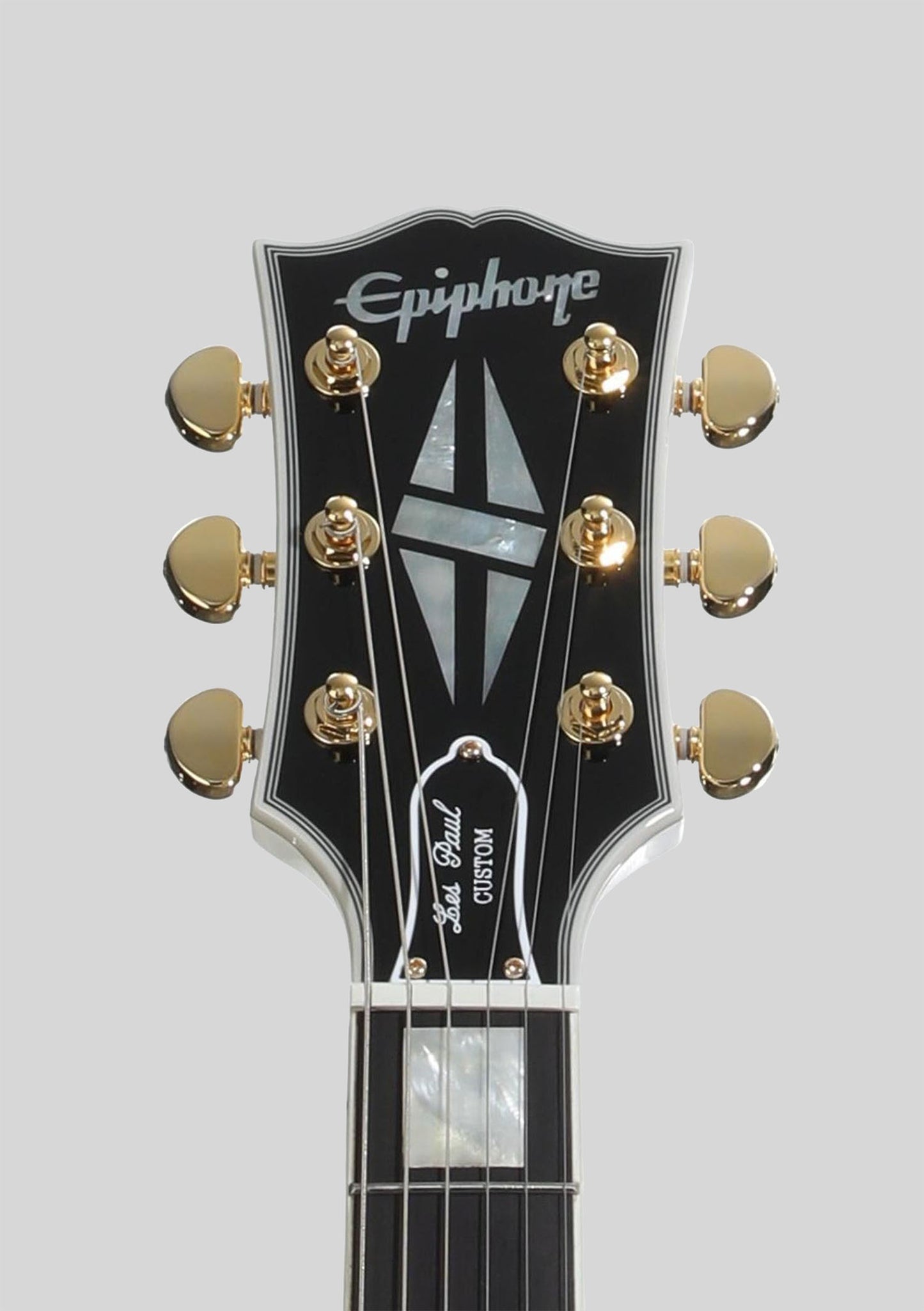 Epiphone Les Paul Custom Alphine White inspired by Gibson - Guitarra eléctrica