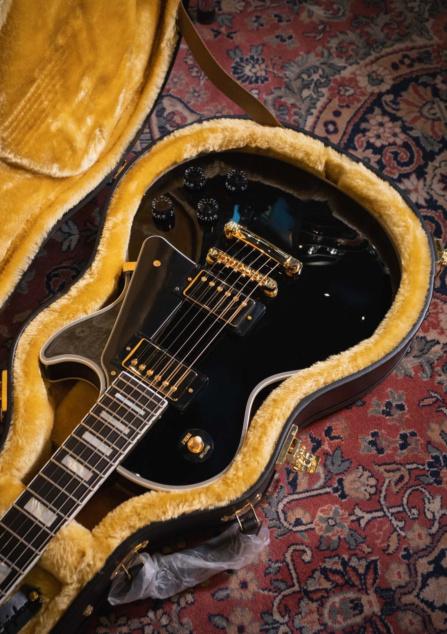 Epiphone Les Paul Custom Inpired by Gibson Ebony - Guitarra eléctrica