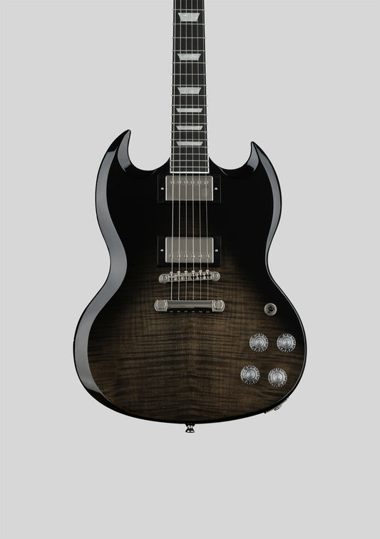Epiphone SG Modern Figured color Trans Black Fade - Guitarra eléctrica