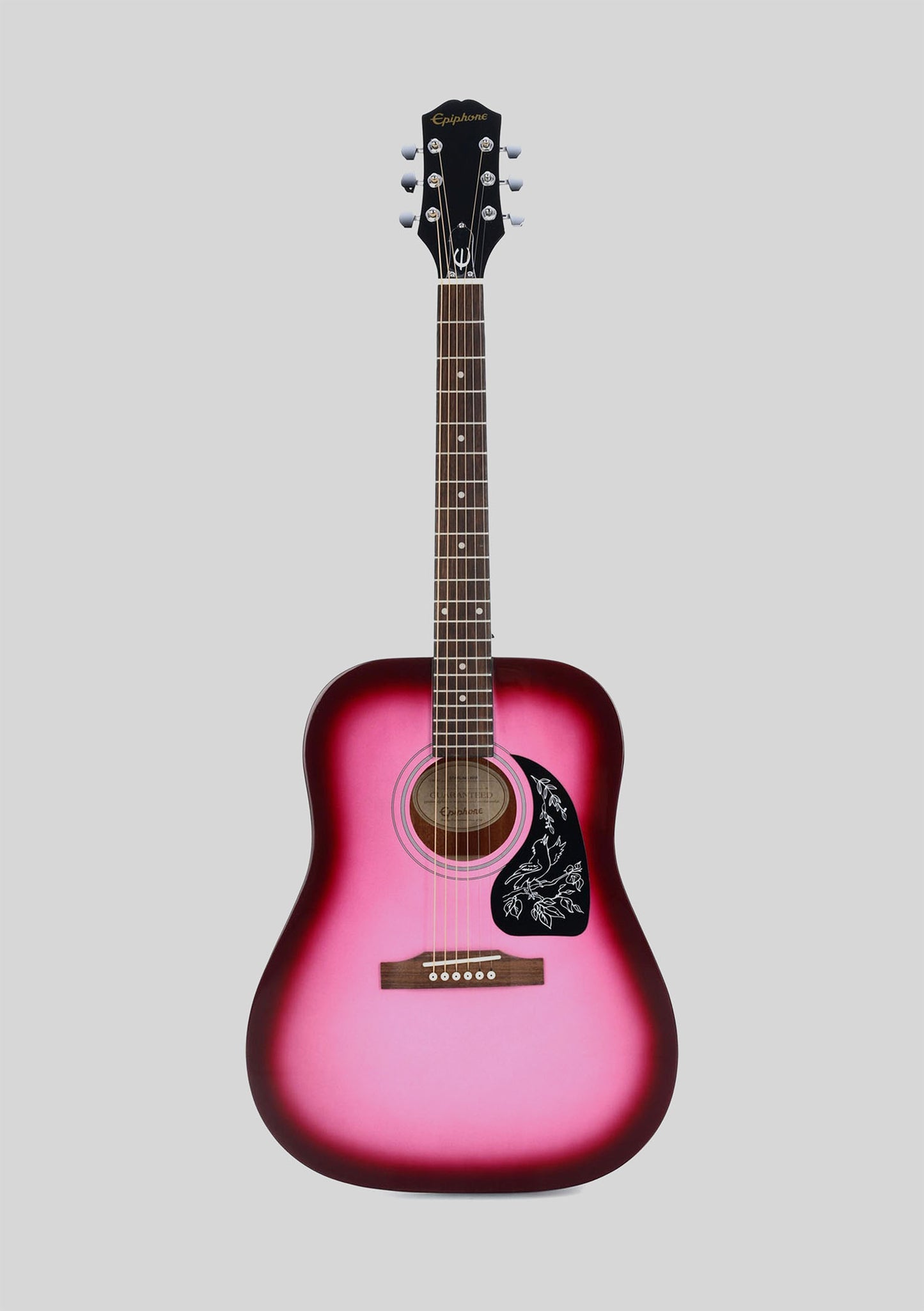 Epiphone Starling color Hot Pink Pearl (cuerdas metalicas) - Guitarra acústica