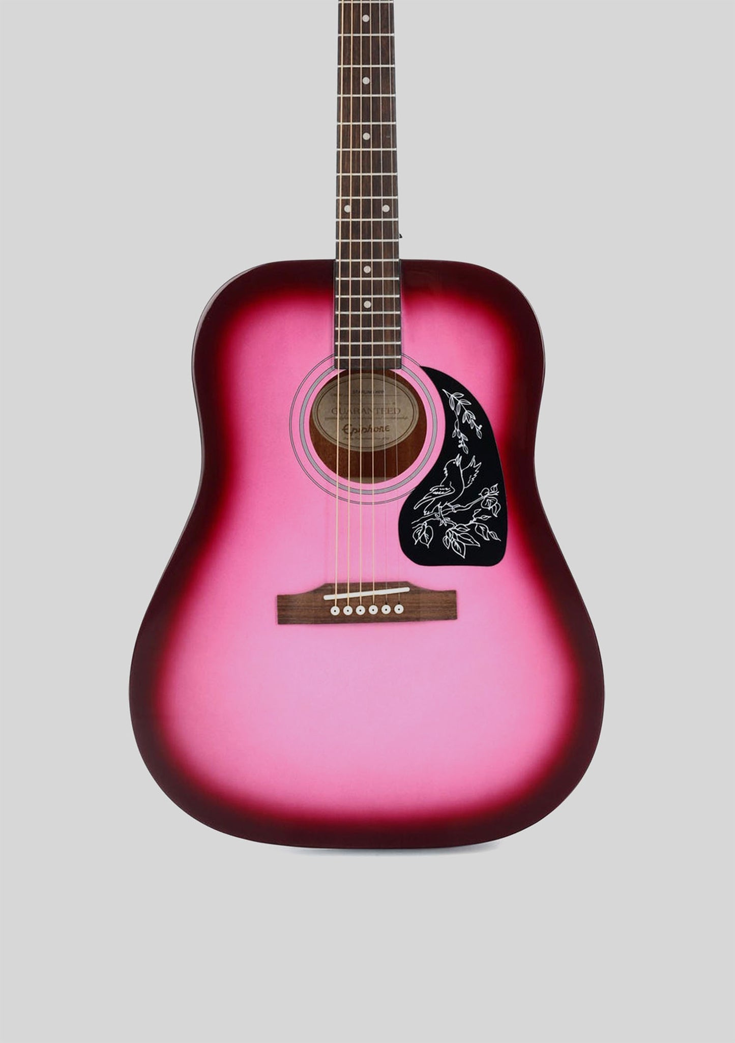 Epiphone Starling color Hot Pink Pearl (cuerdas metalicas) - Guitarra acústica