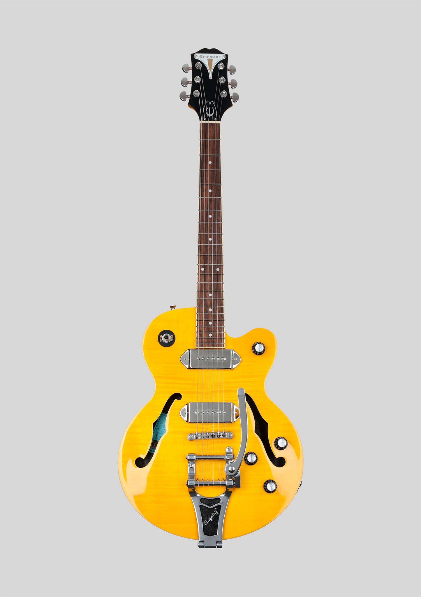 Epiphone Wildkat Antique Natural usada año 2016 (incluye hardcase) - Guitarra eléctrica