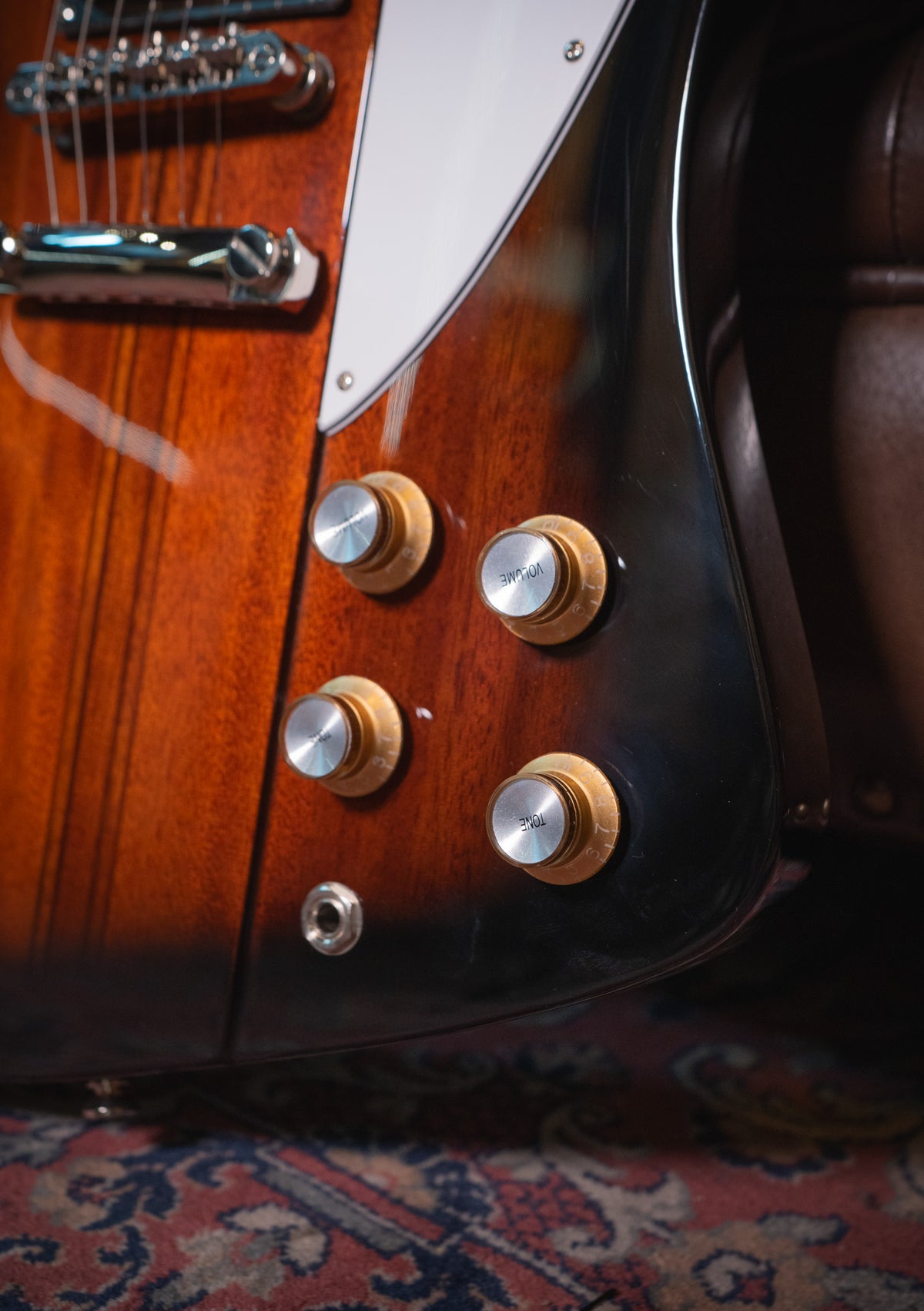 Epiphone 1963 Firebird Laurel Fingerboard Vintage Sunburst - Guitarra eléctrica