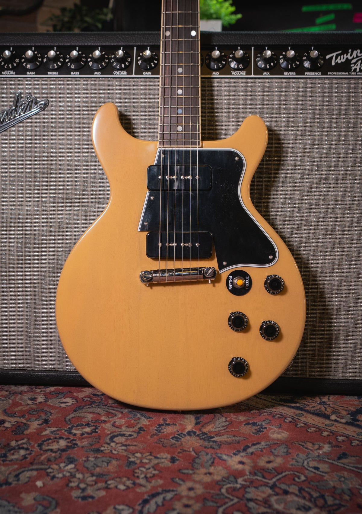 Epiphone Inspired by Gibson Custom 1960 Les Paul Special Double Cut Reissue TV Yellow - Guitarra eléctrica