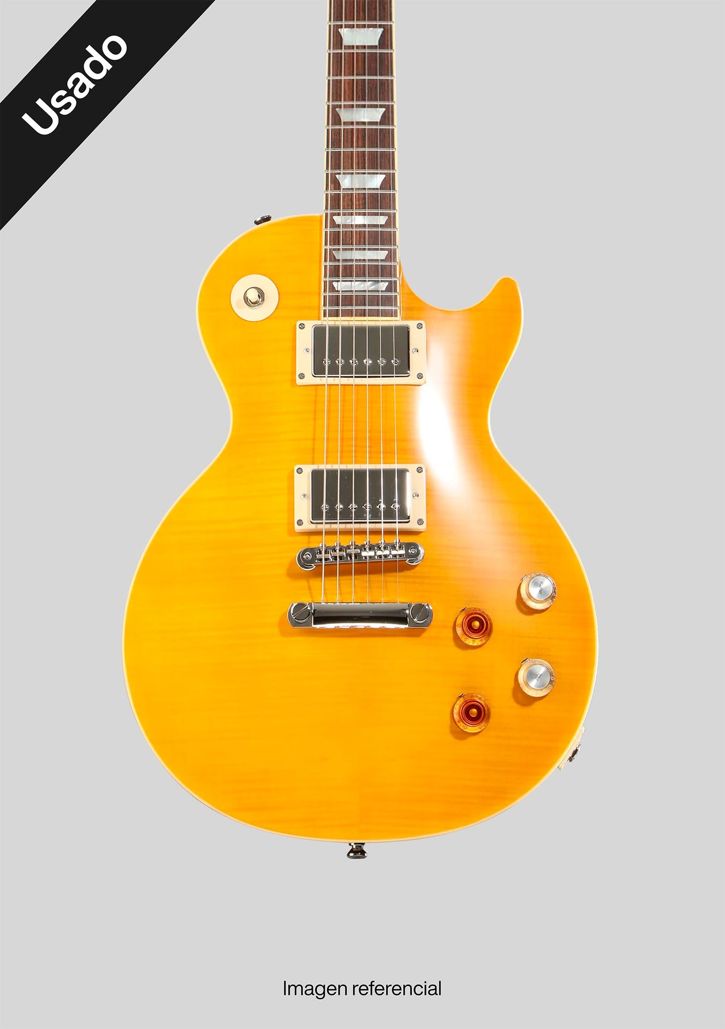 Epiphone Kirk Hammett Greeny 1959 Les Paul Standard Greeny Burst usada año 2023 - Guitarra eléctrica