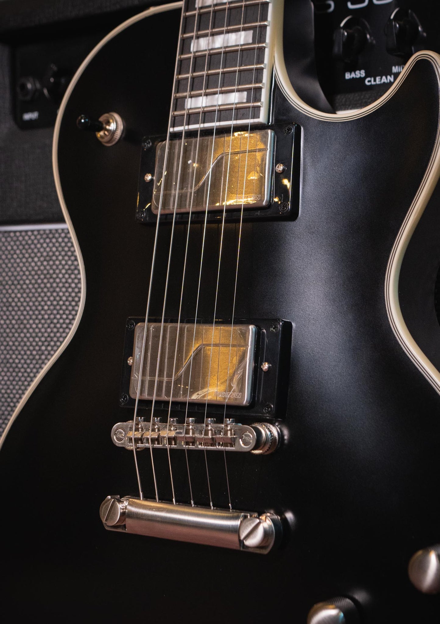 Epiphone Les Paul Prophecy color black aged gloss - Guitarra eléctrica