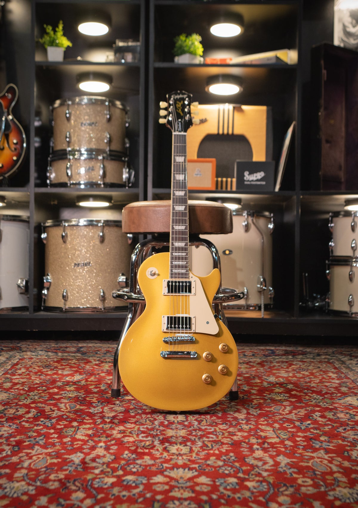Epiphone Les Paul Standard 50s Gold Top - Guitarra eléctrica