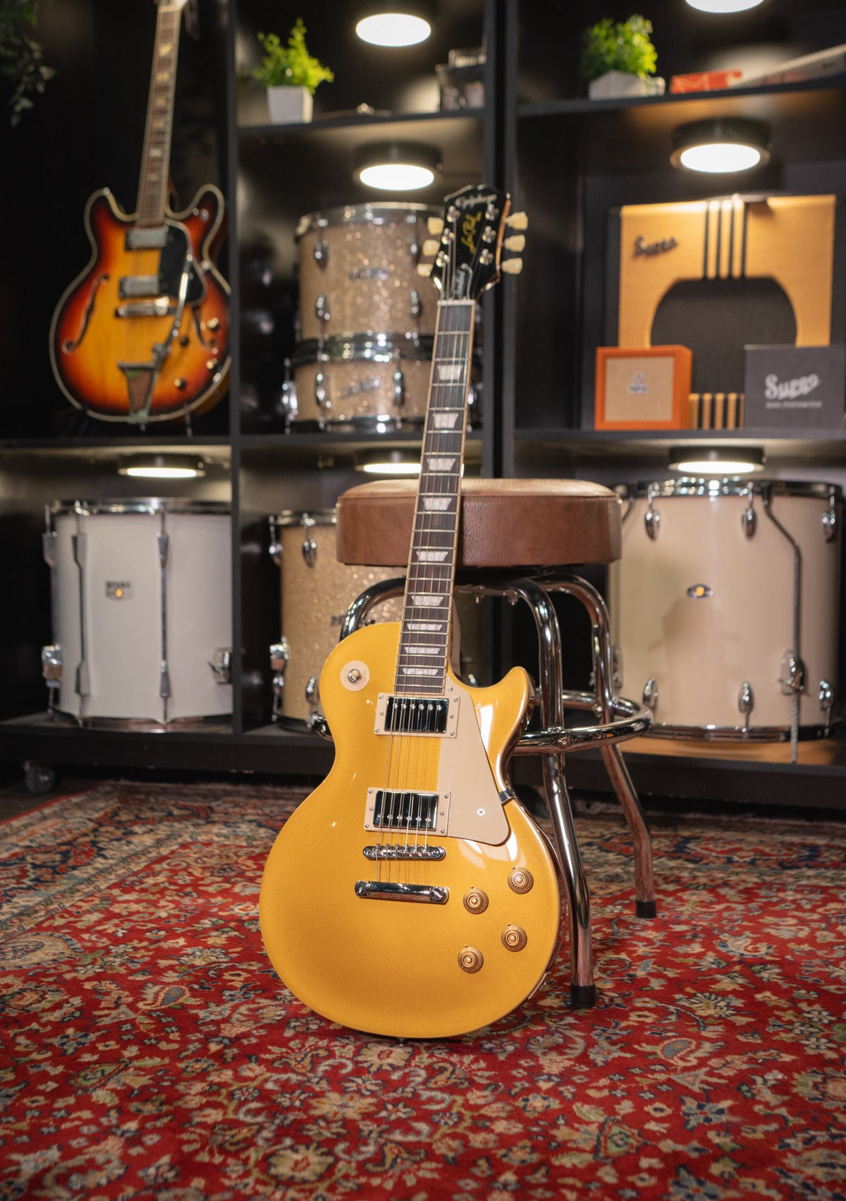 Epiphone Les Paul Standard 50s Gold Top - Guitarra eléctrica