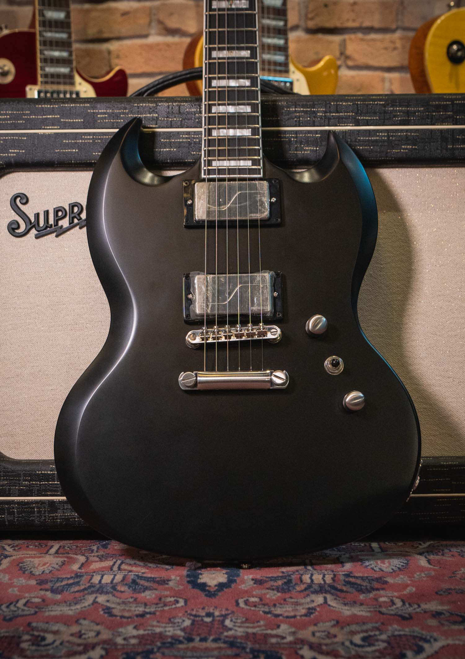 Epiphone SG Prophecy Black Aged Gloss - Guitarra eléctrica – Fat Store