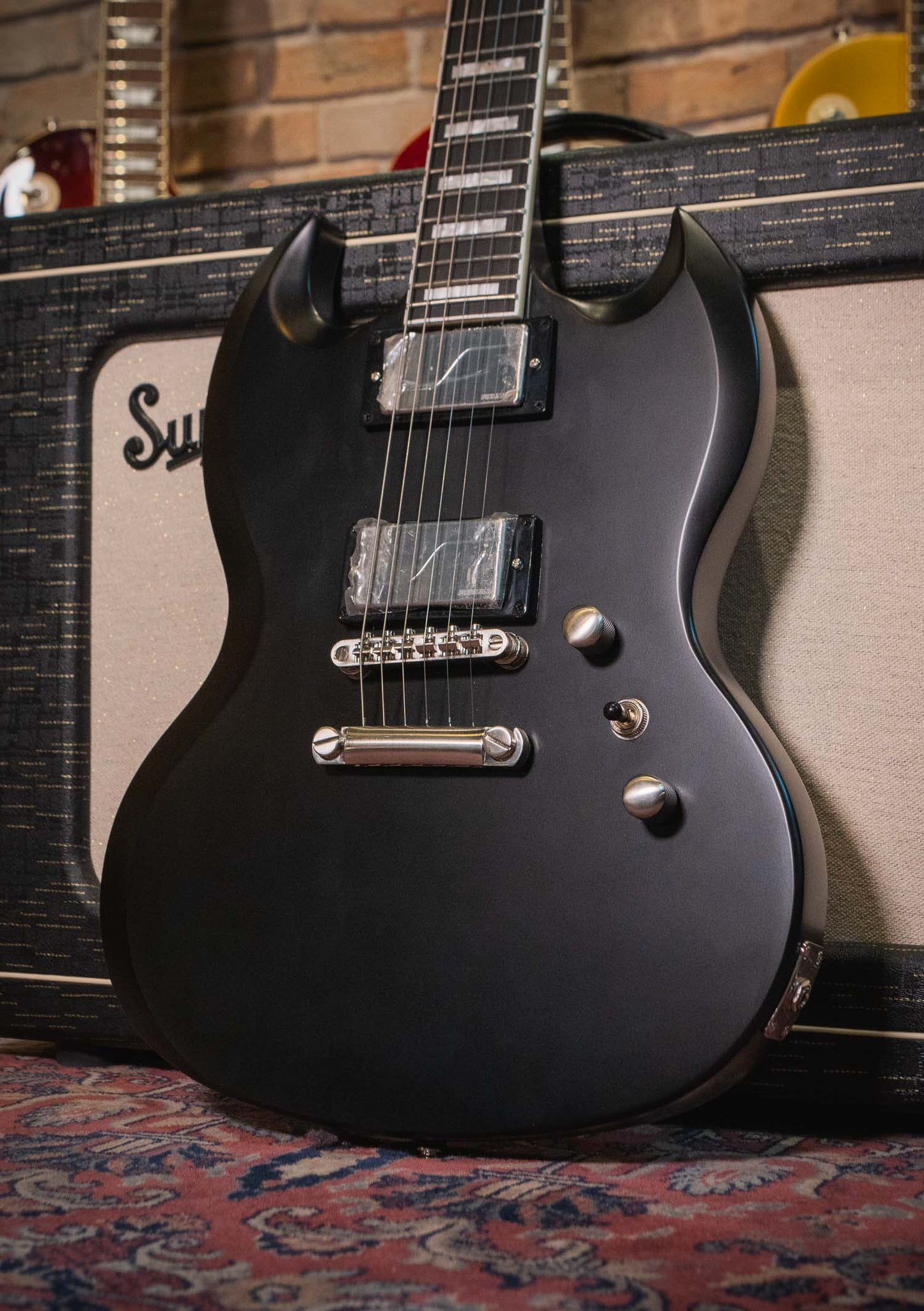 Epiphone SG Prophecy Black Aged Gloss - Guitarra eléctrica